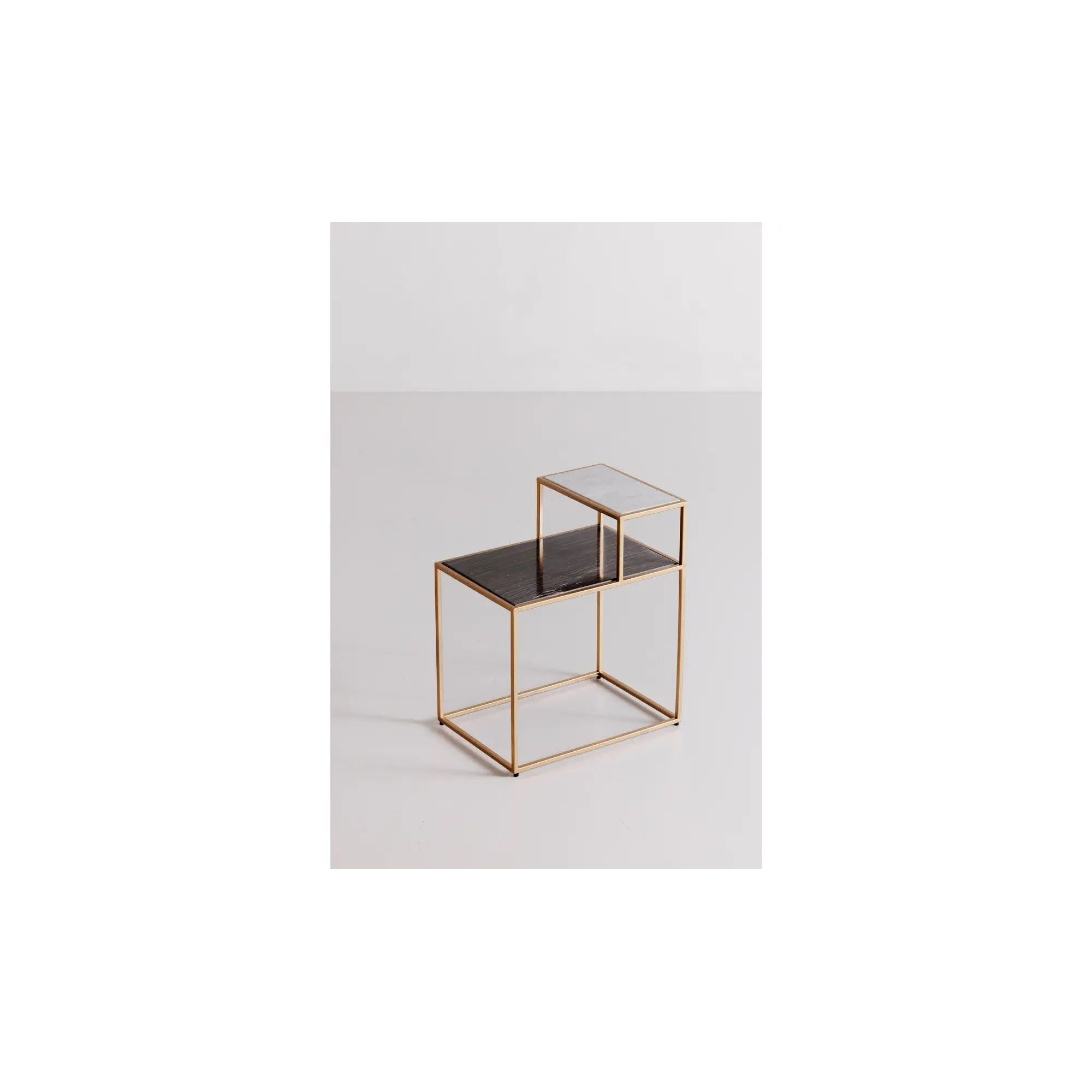 Moe's Home Collection Mies Gold Side Table - Image 2