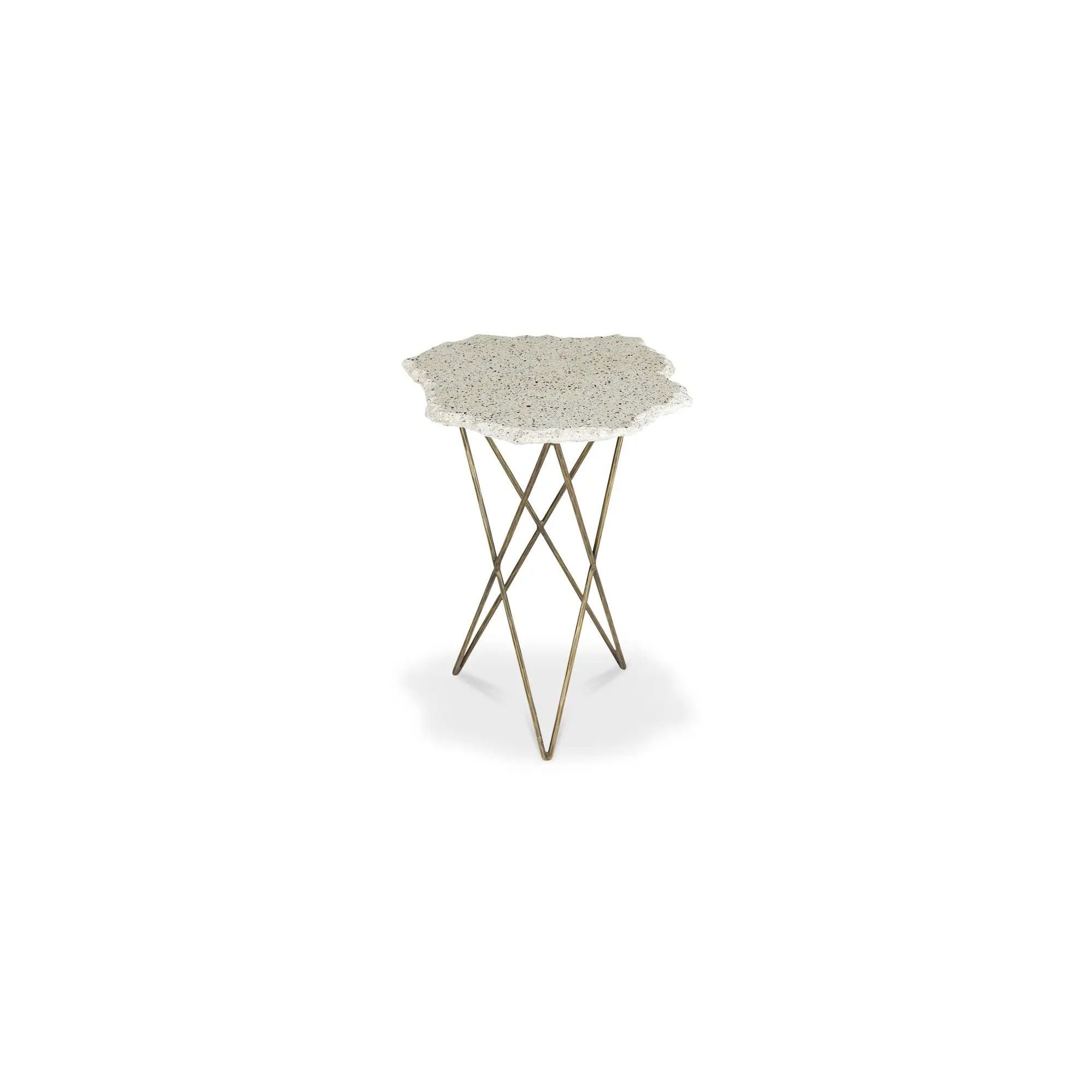 Moe's Home Collection Positano Terrazzo Side Table - Image 3