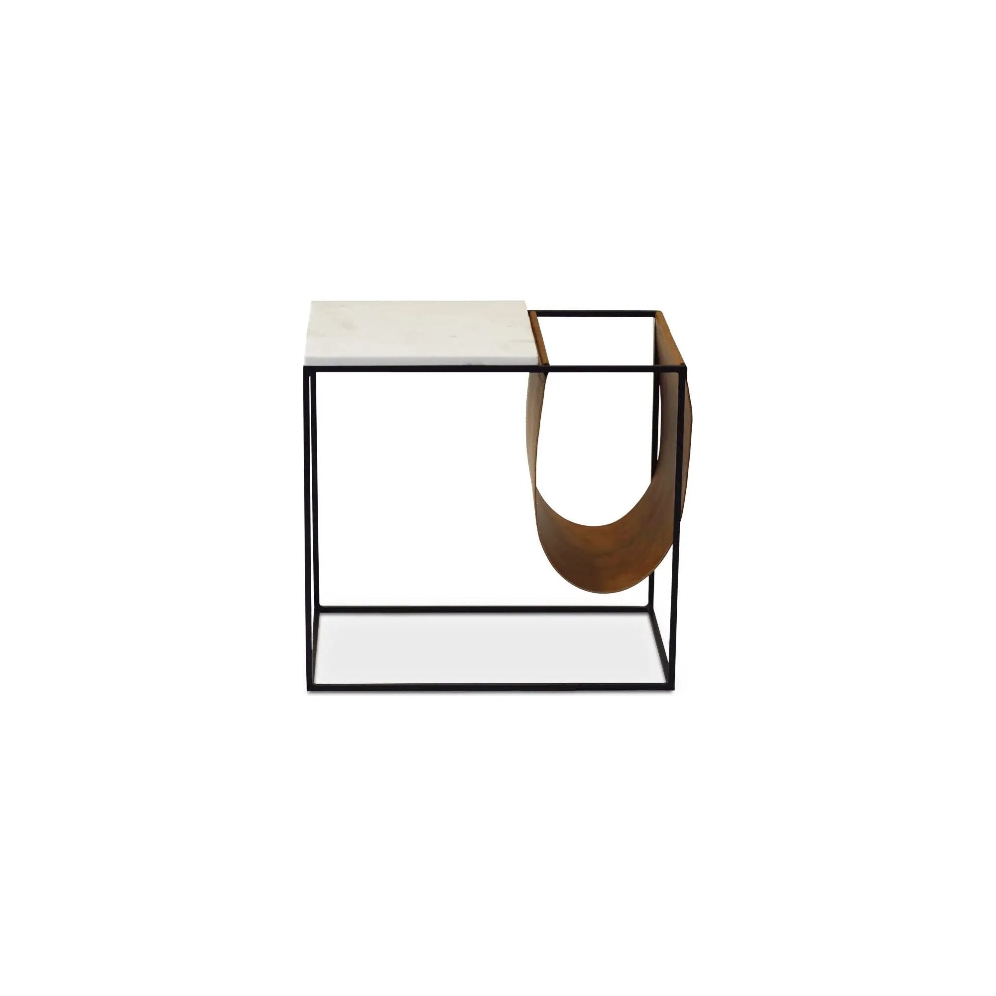 Moe’s Home Collection Cave Brown Magazine Rack - Image 2