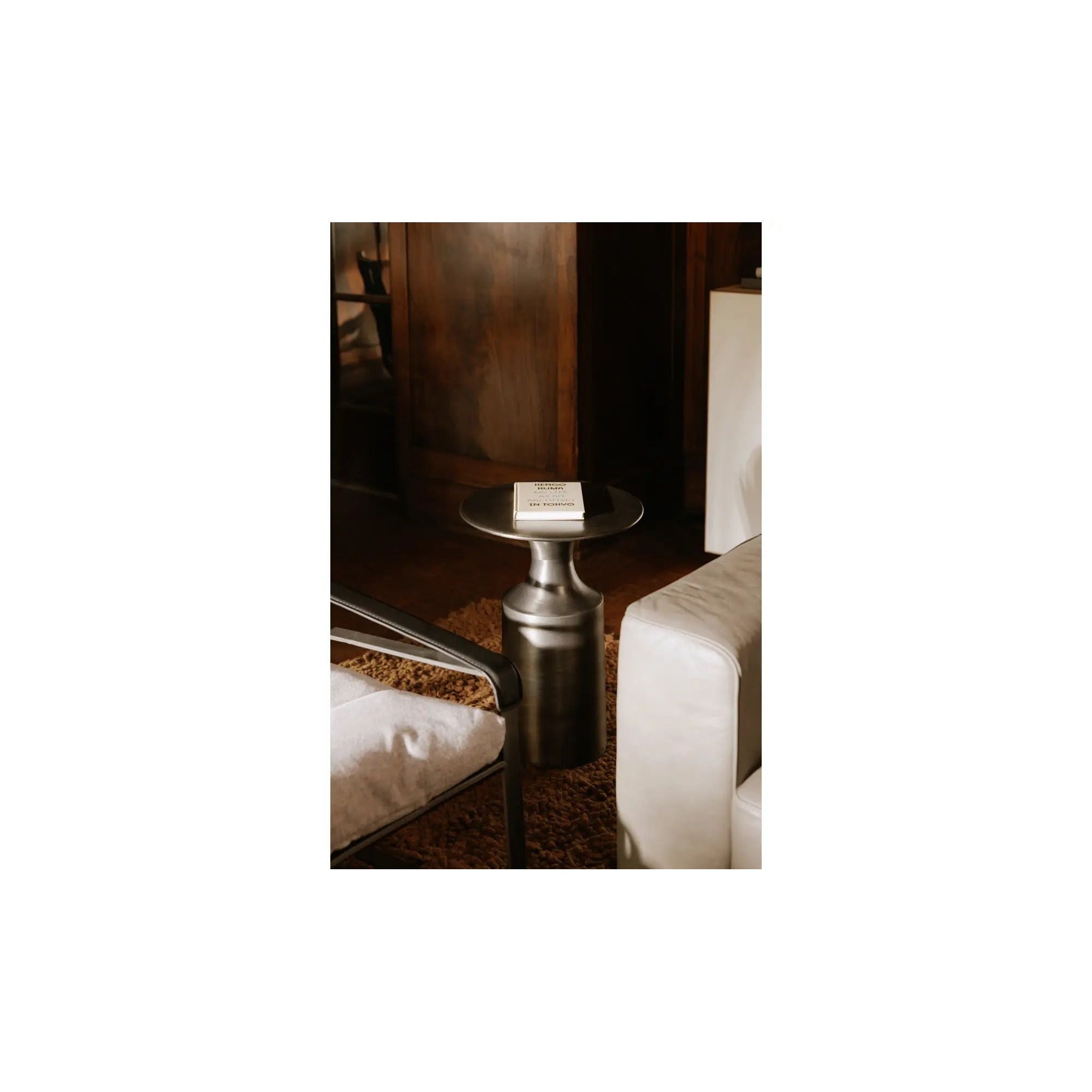 Moe's Home Collection Rassa Zinc Accent Table - Image 2