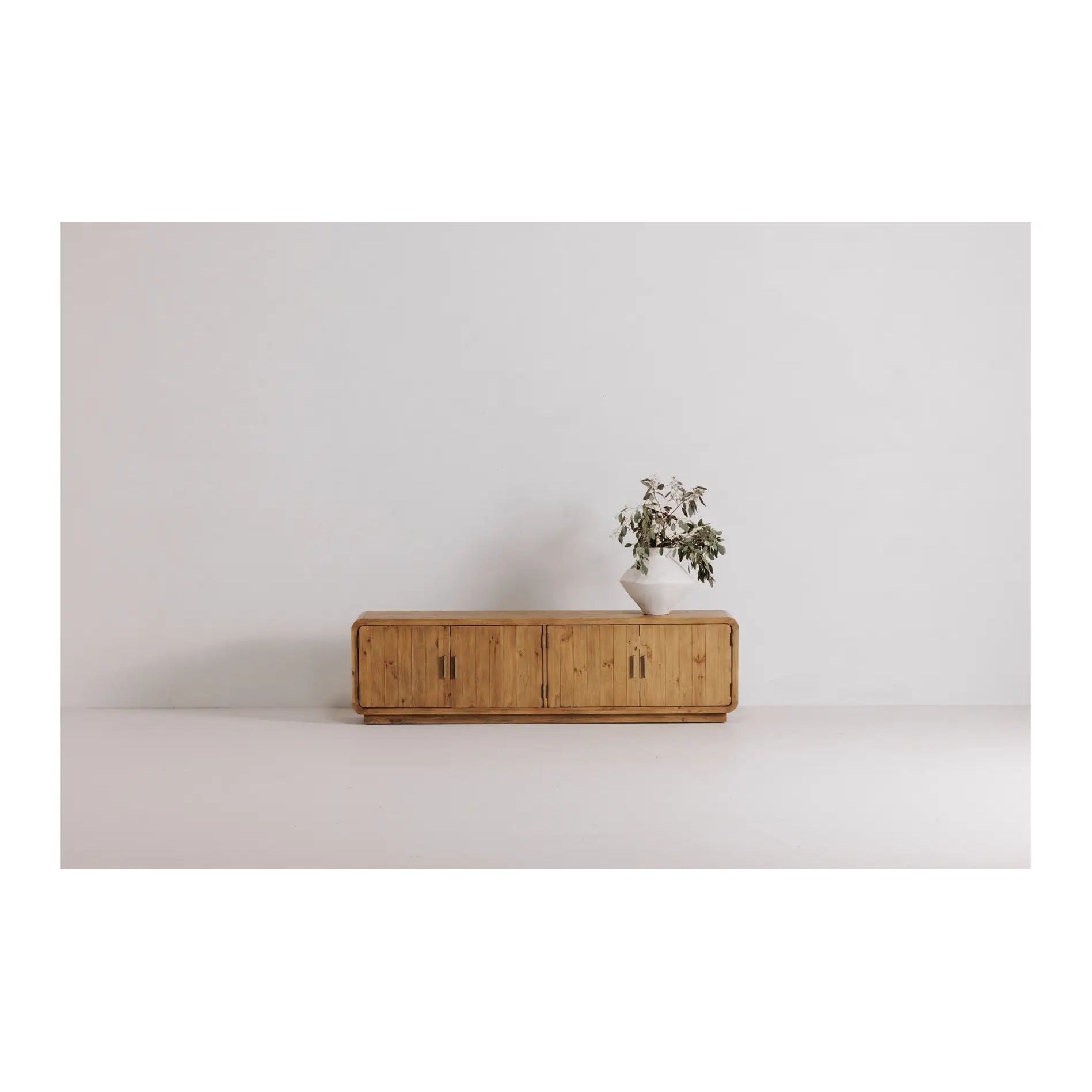 Moe's Home Collection Monterey Rustic Blonde Media Cabinet - Image 2