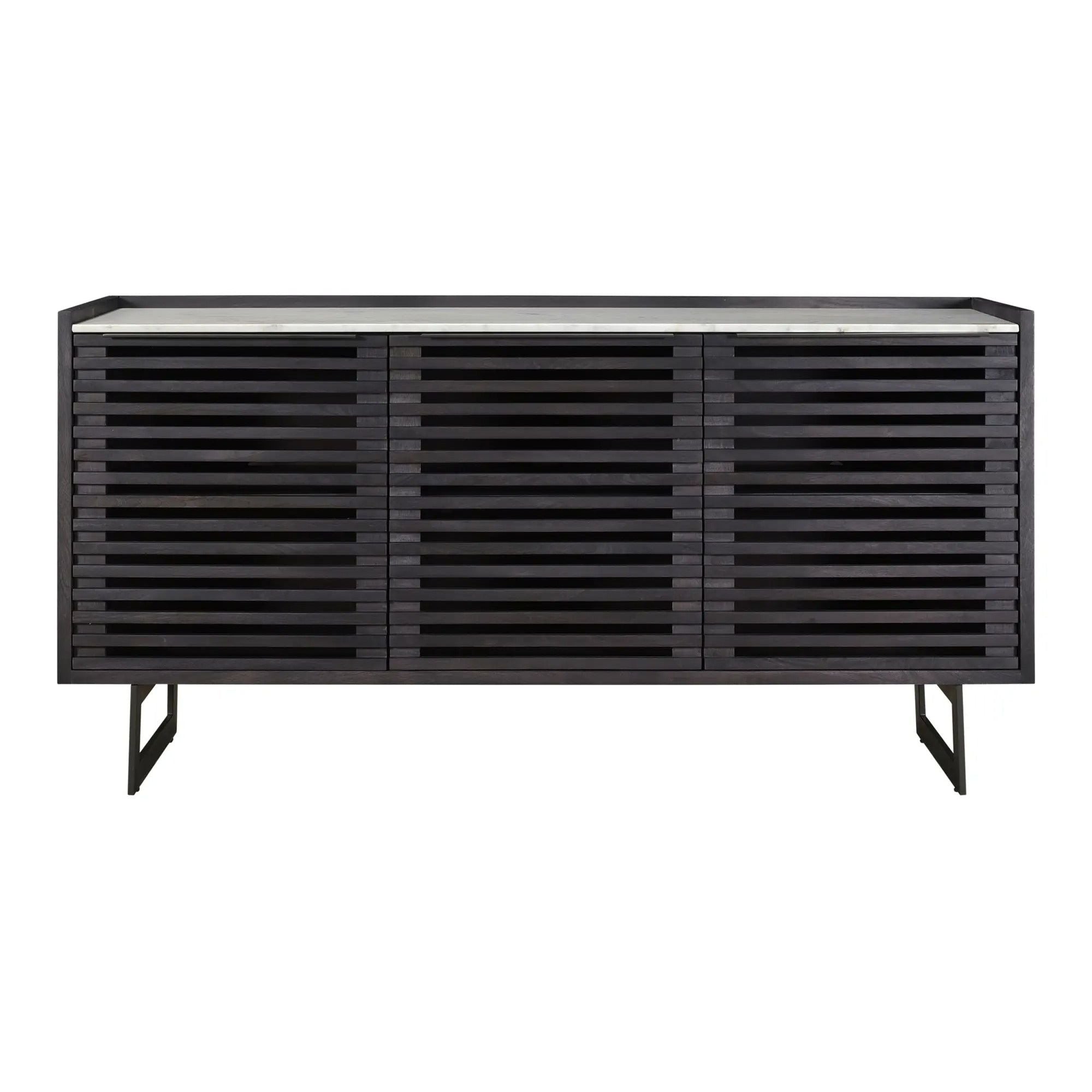 Moe's Home Collection Paloma Charcoal Grey Sideboard - Image 1