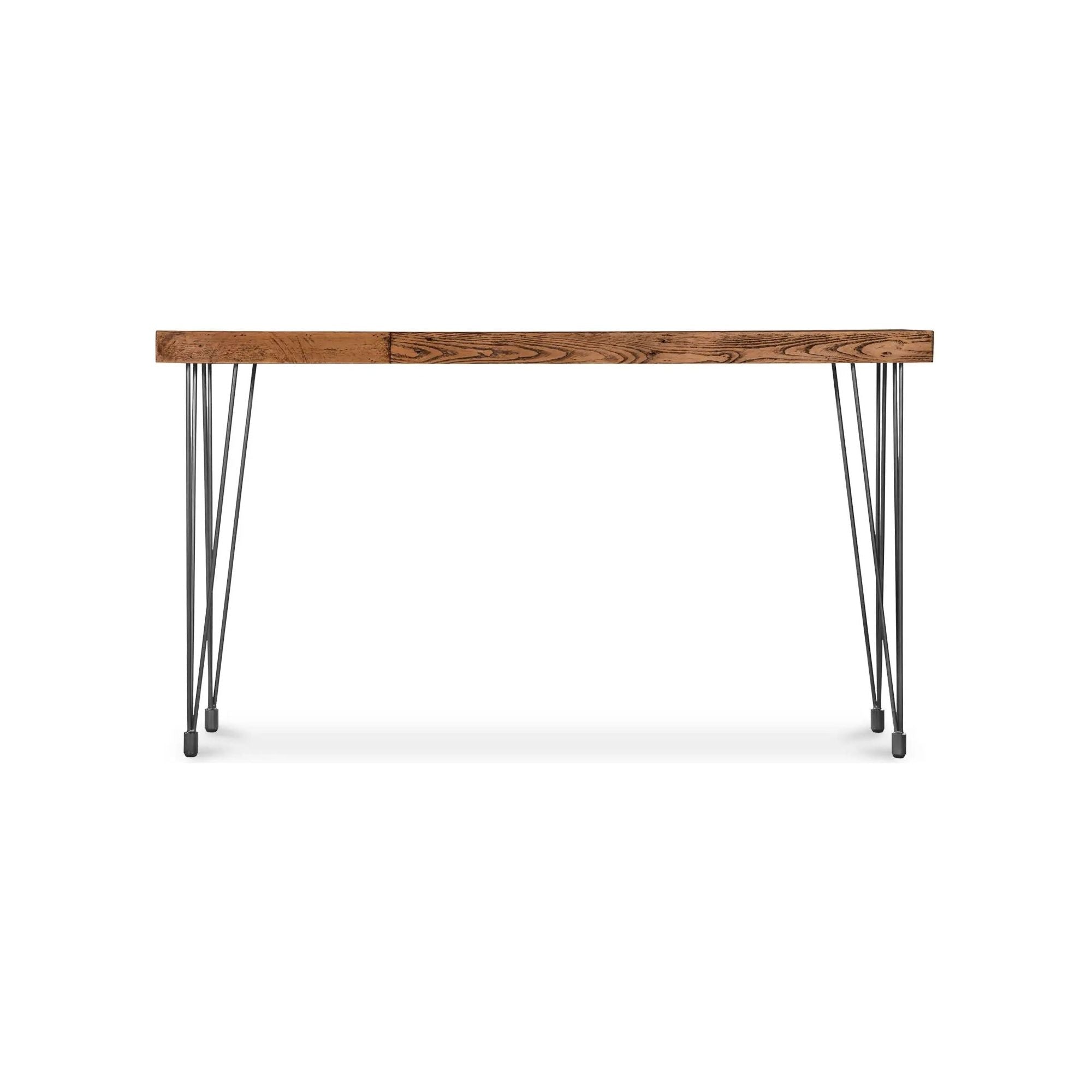 Moe’s Home Collection Boneta Reclaimed Wood and Iron Console Table - Image 1