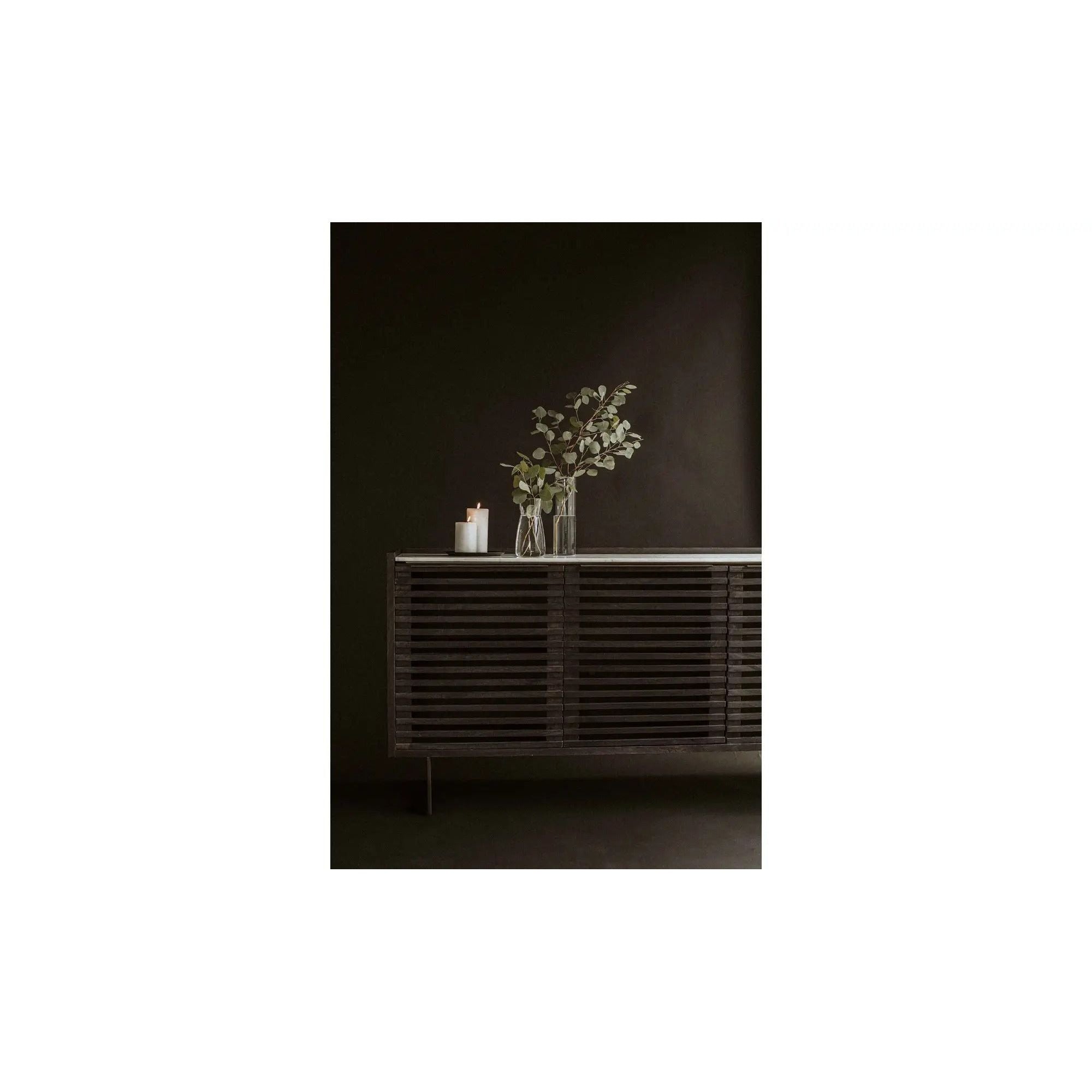 Moe's Home Collection Paloma Charcoal Grey Sideboard - Image 2