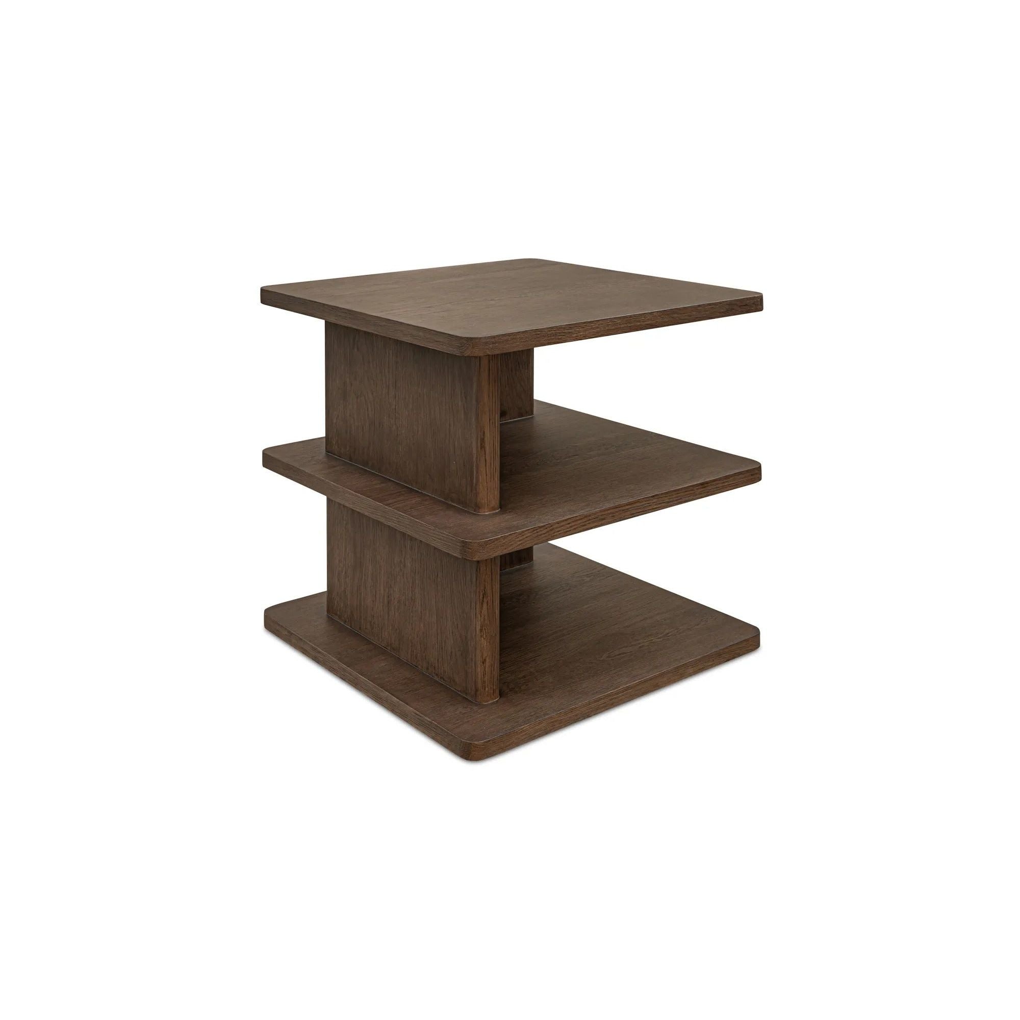 Moe's Home Collection Casey Dark Brown Side Table - Image 2