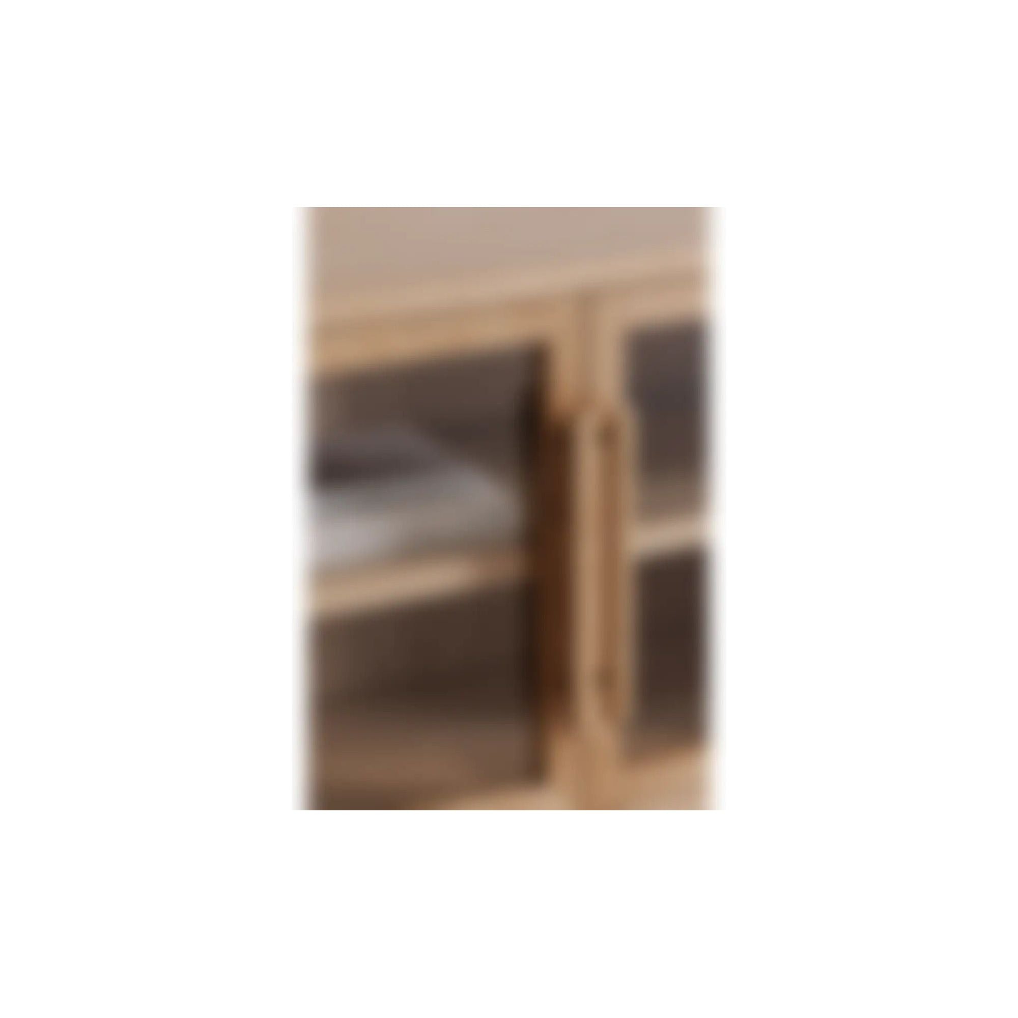 Moe’s Home Collection Harrington Small Natural Woven Cane Cabinet - Image 3