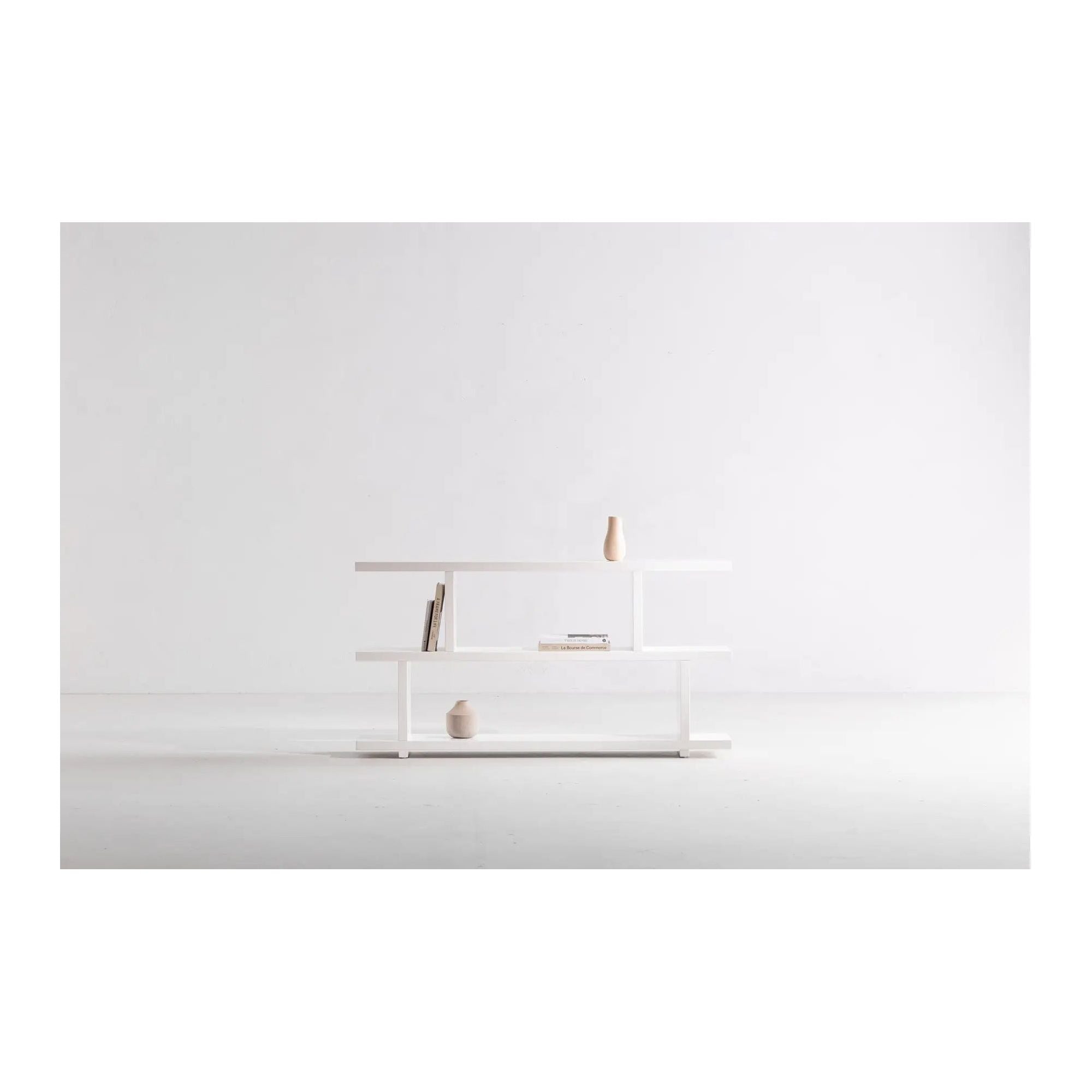 Moe’s Home Collection Miri Small White Shelf - Image 2