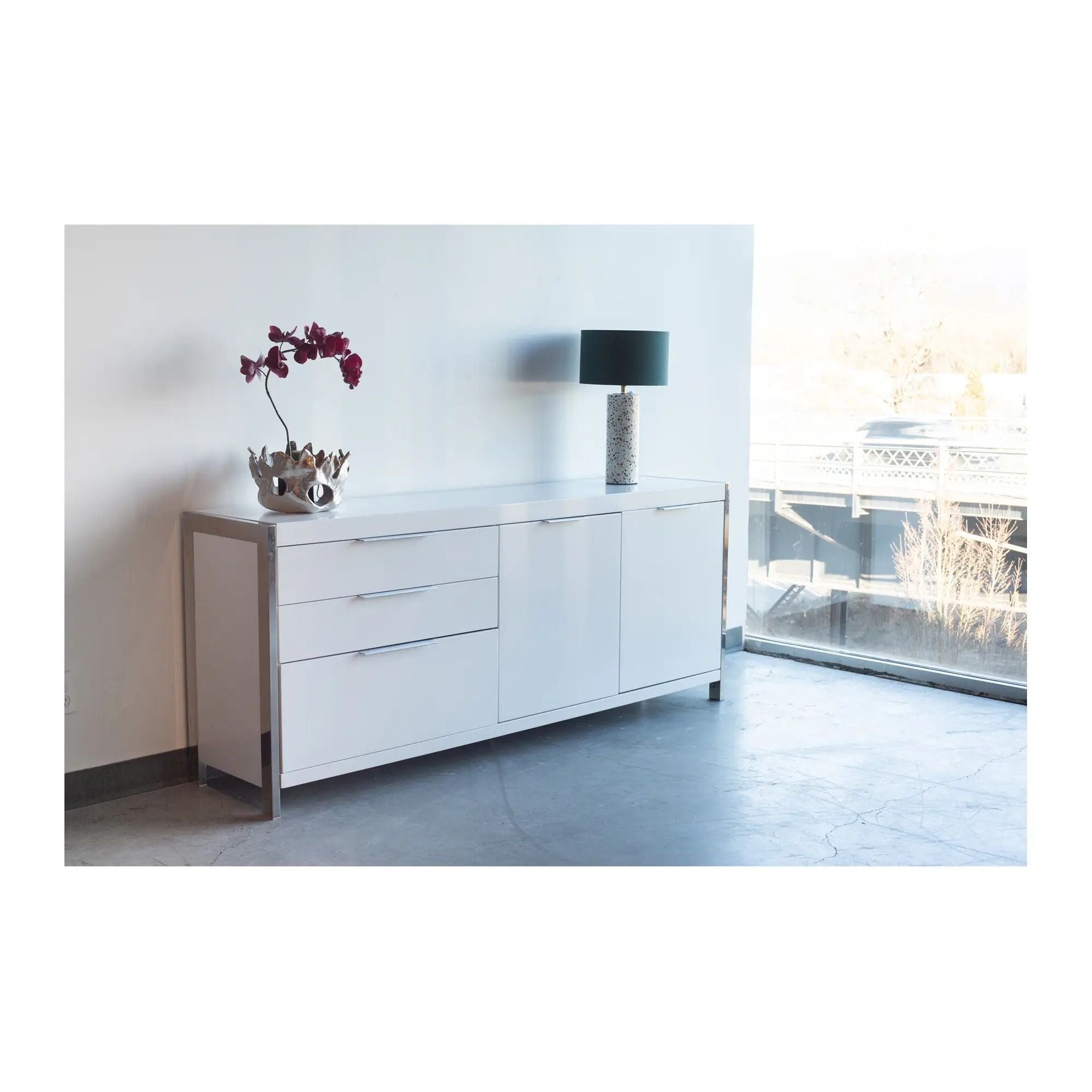 Moe's Home Collection Neo White Sideboard - Image 2