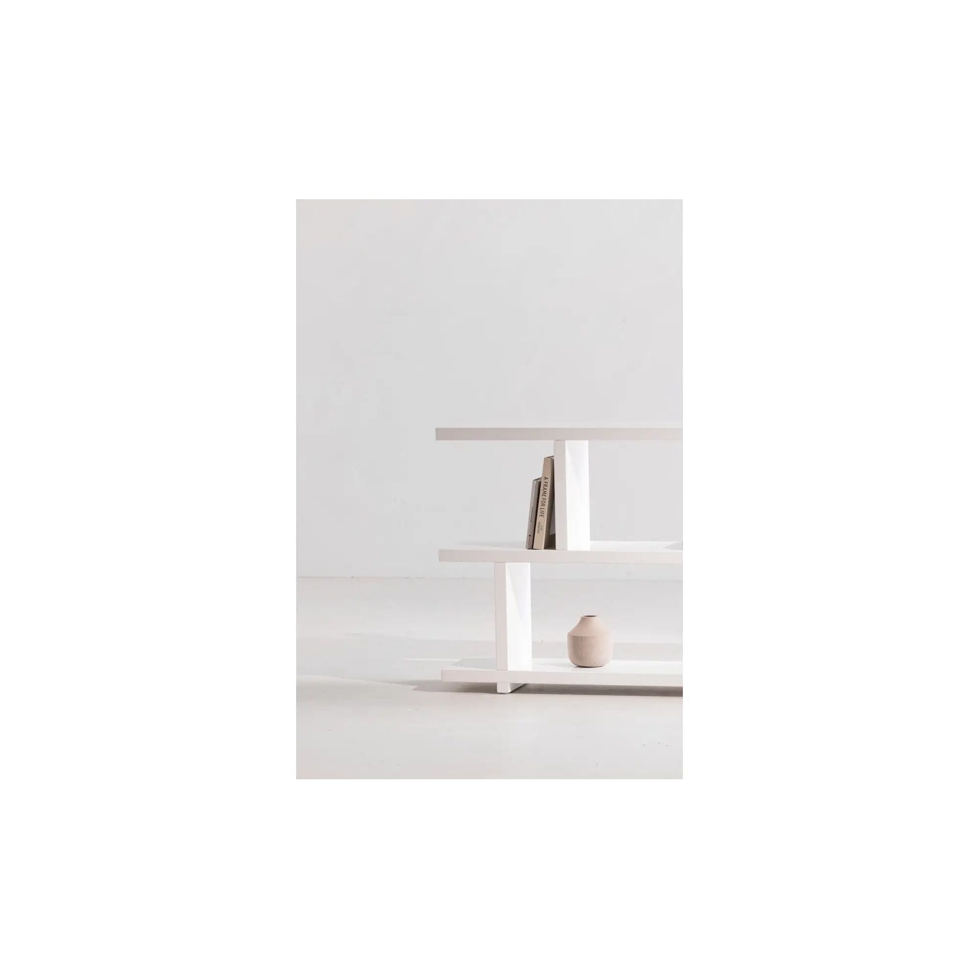 Moe’s Home Collection Miri Small White Shelf - Image 3