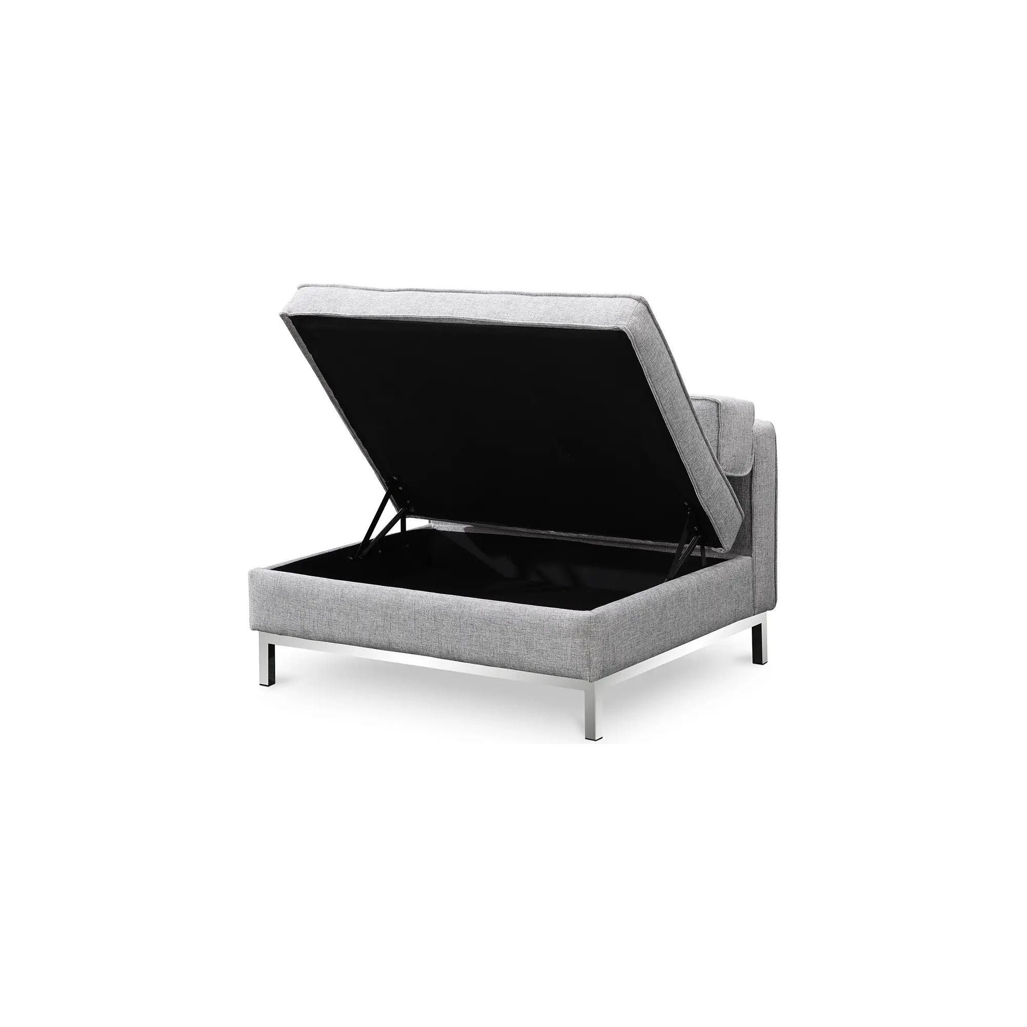 Moe’s Home Collection Covella Storage Ottoman - Image 3