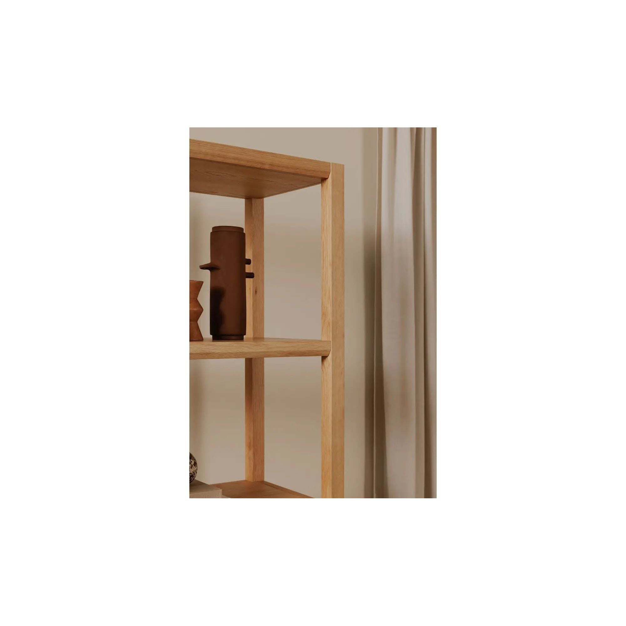 Moe’s Home Collection Nolan Natural Bookcase - Image 3