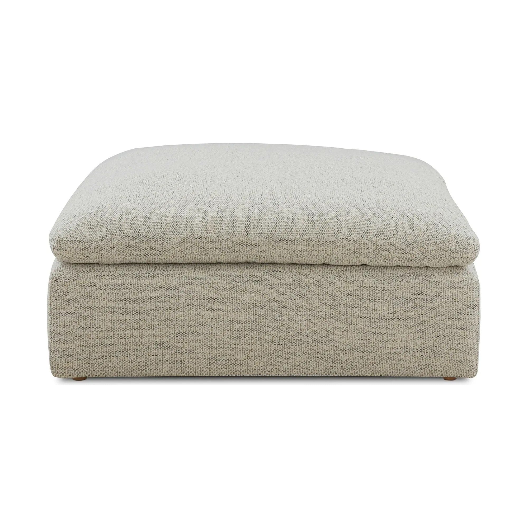 Moe’s Home Collection Clay Coastside Sand Ottoman