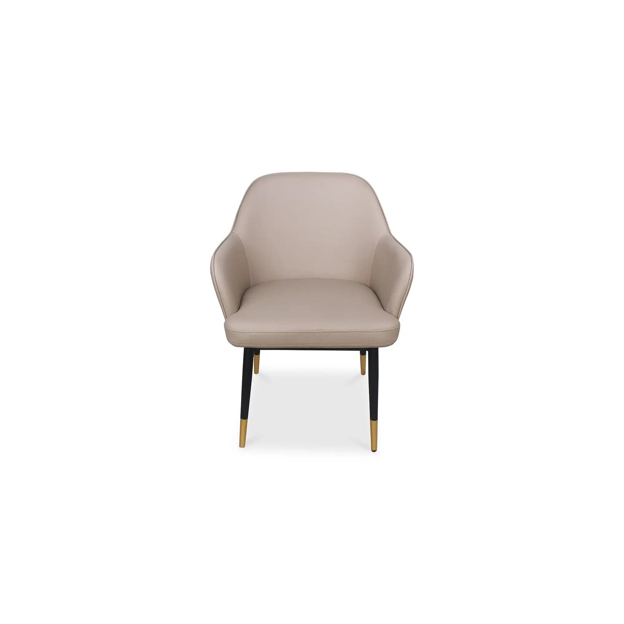 Moe’s Home Collection Berlin Taupe Accent Chair - Image 1