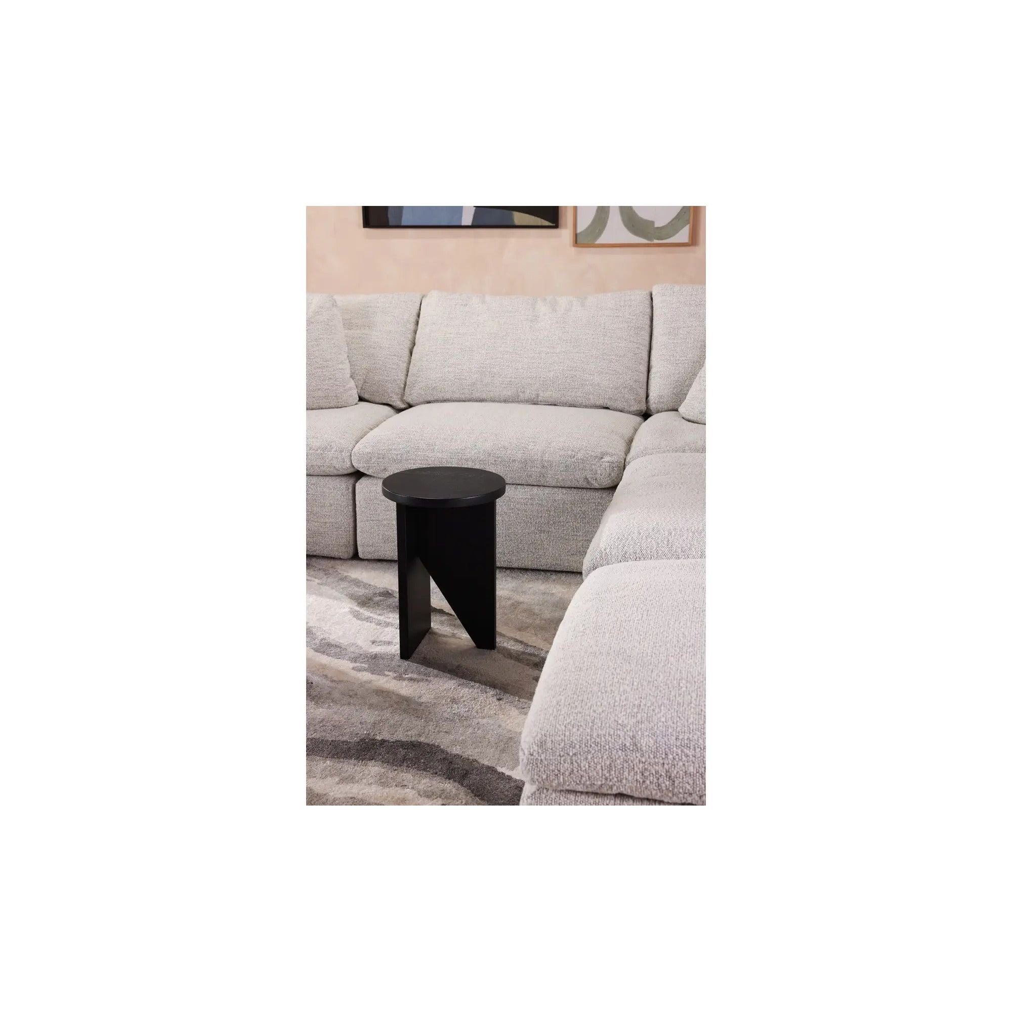 Moe’s Home Terra Condo Ottoman ~ Coastside Sand - Image 3