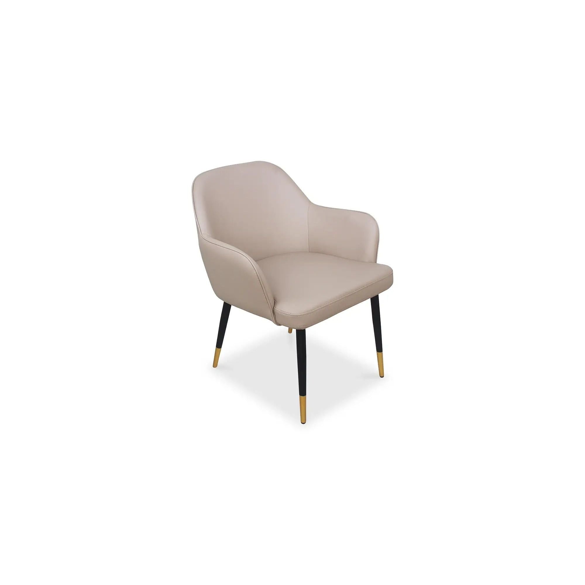Moe’s Home Collection Berlin Taupe Accent Chair - Image 2