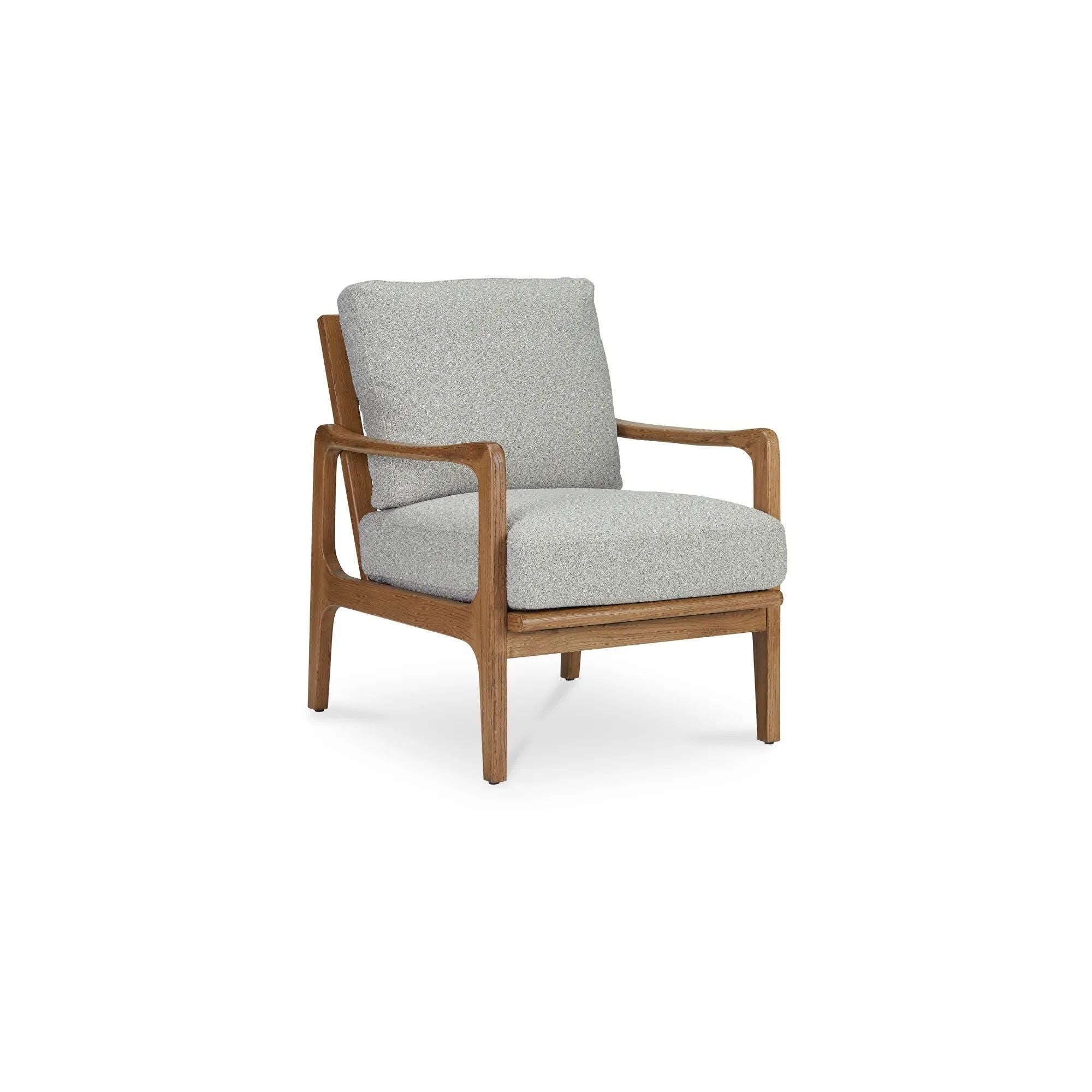 Moe's Home Collection Fearne Heather Beige Accent Chair - Image 2