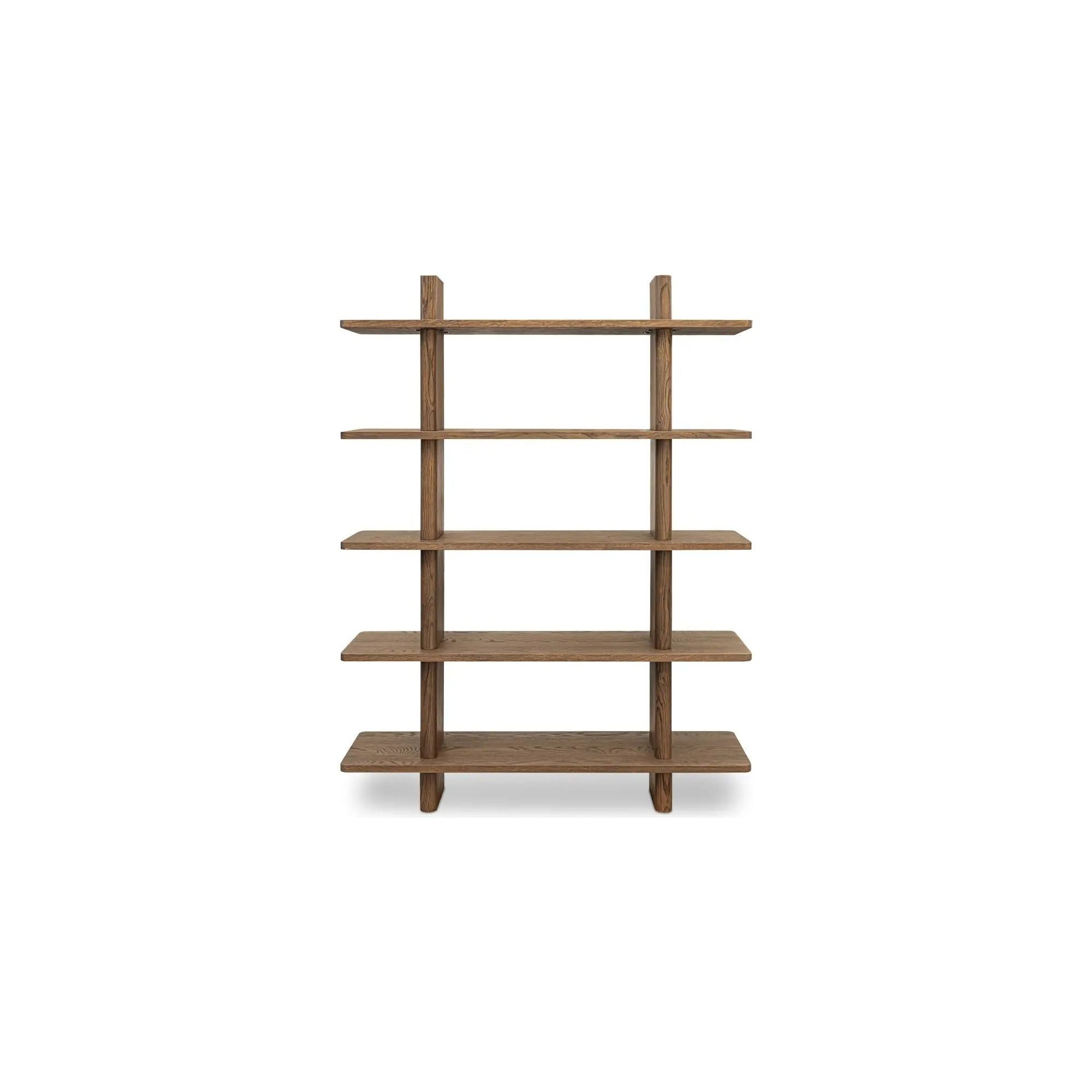 Moe’s Home Collection Casey Large Dark Brown Bookcase