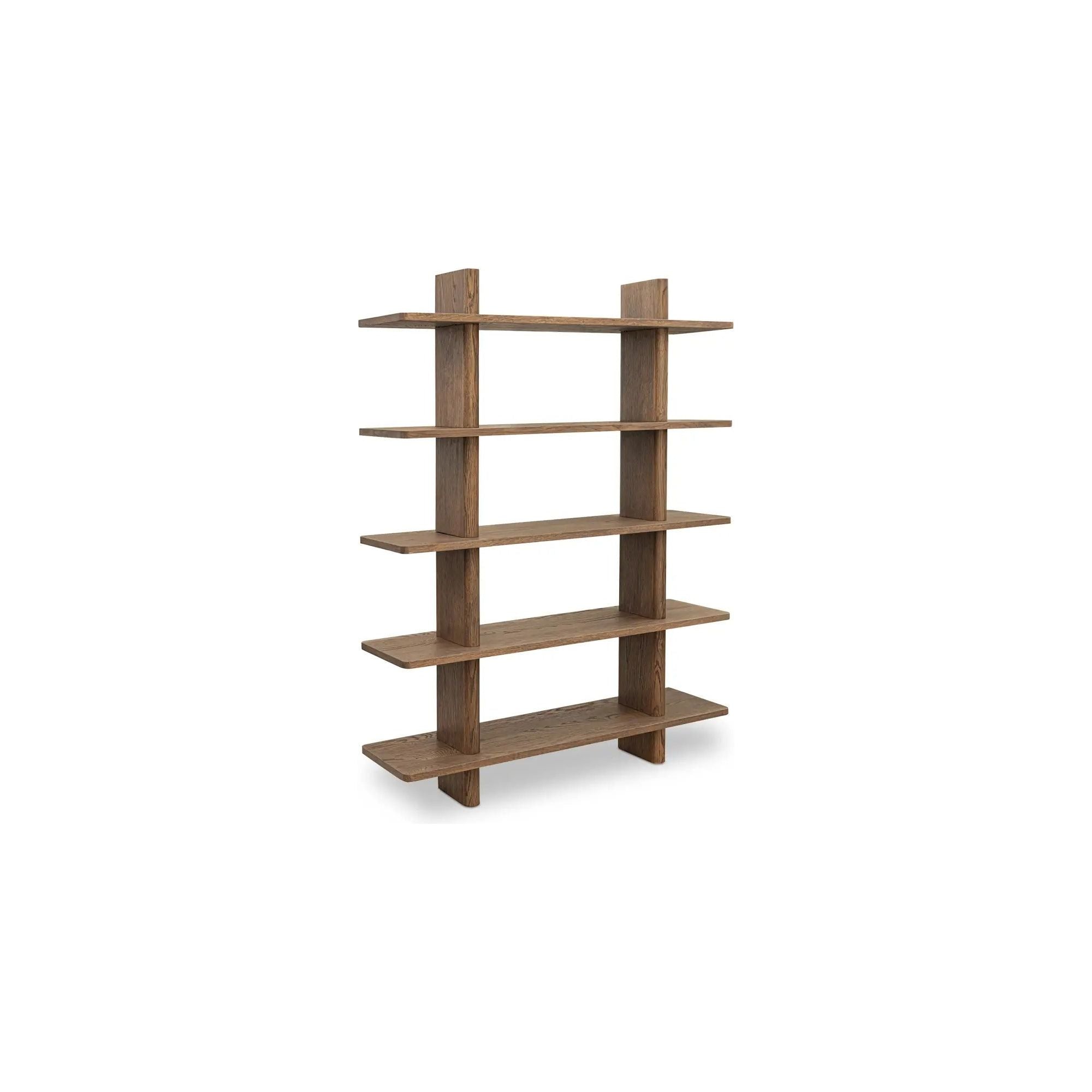 Moe’s Home Collection Casey Large Dark Brown Bookcase - Image 3
