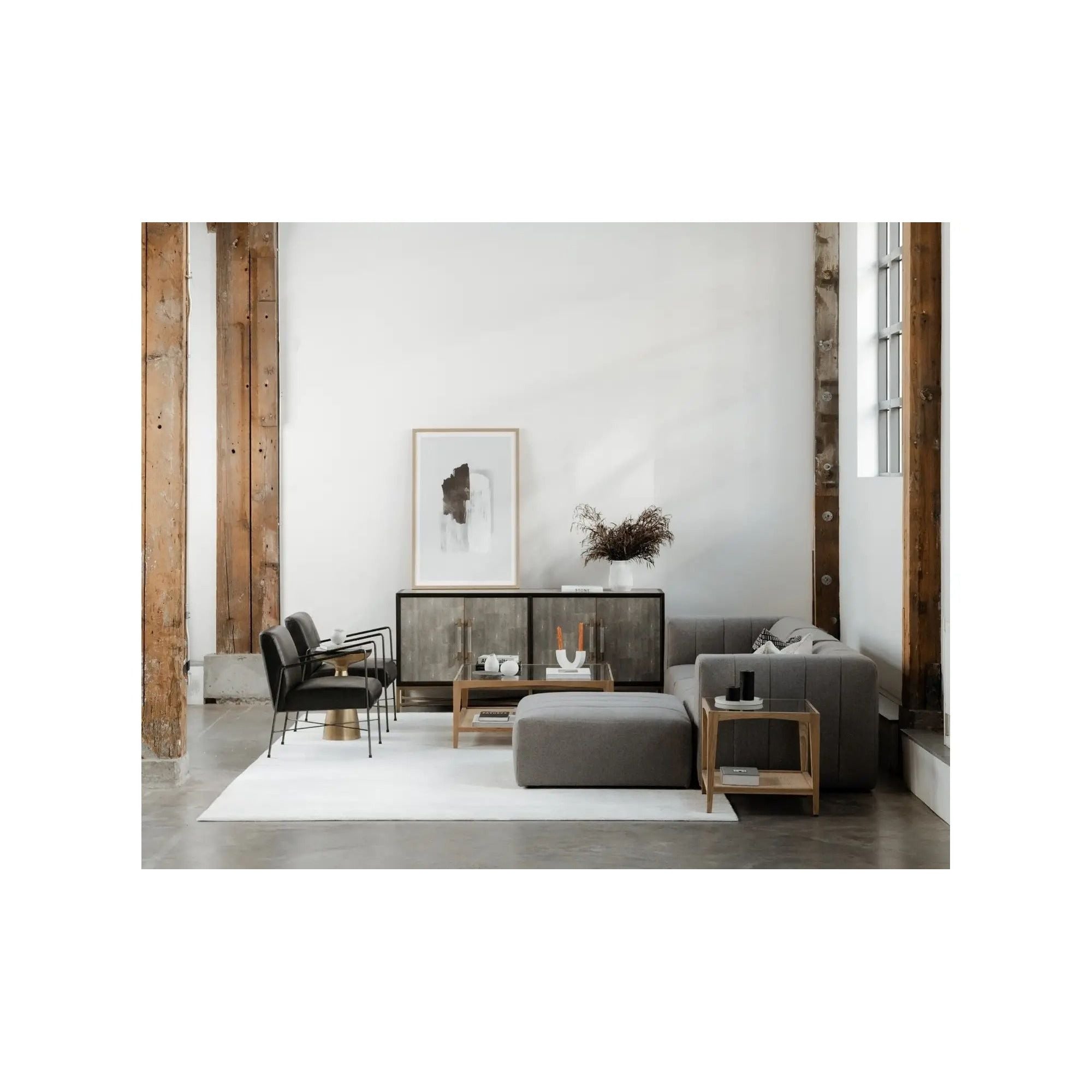 Moe's Home Collection Harrington Natural Side Table - Image 2