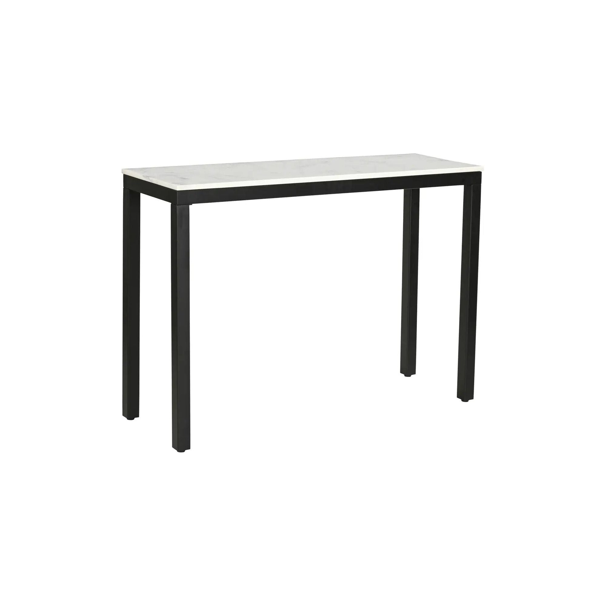 Moe’s Home Collection White Marble Parson Console Table - Image 3