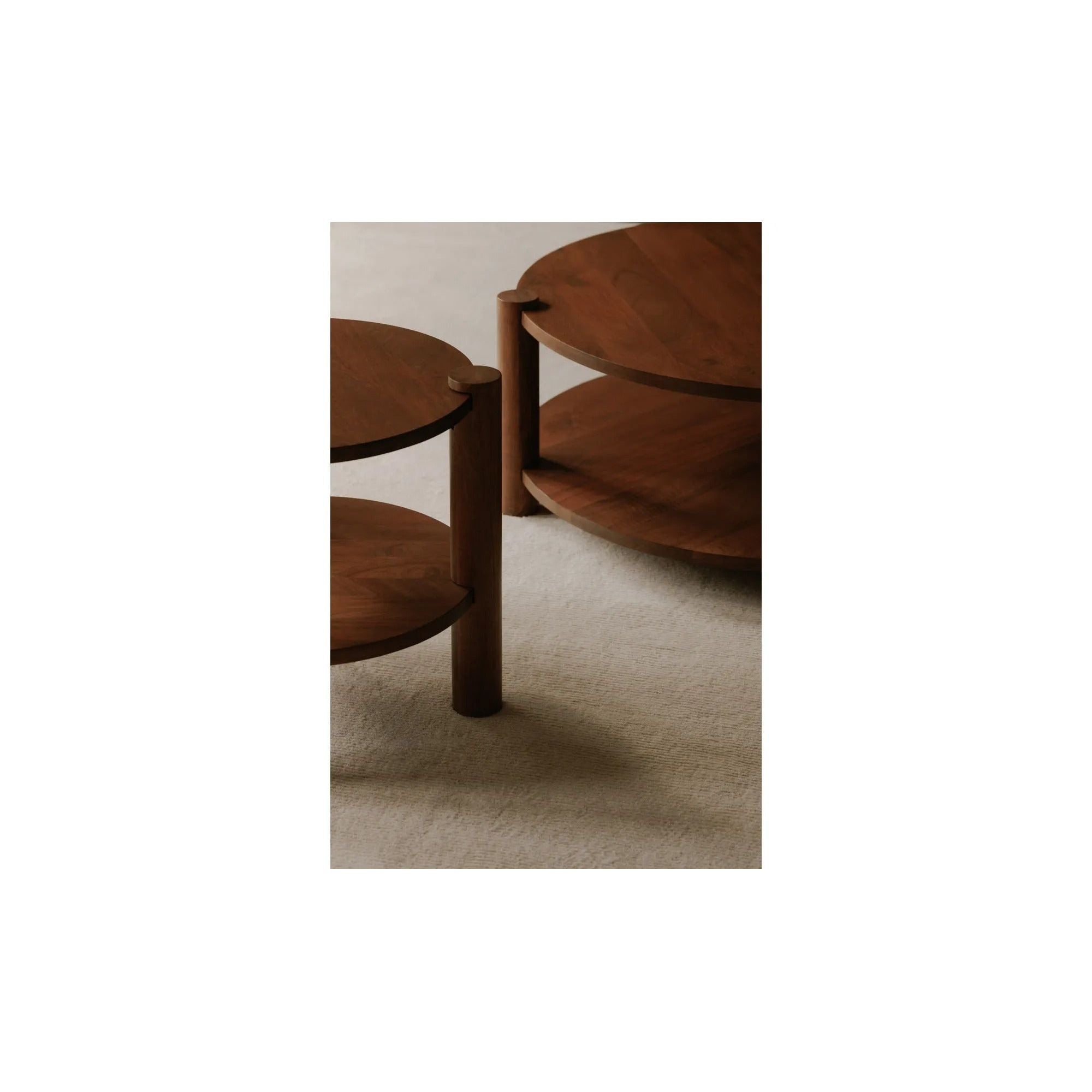 Moe's Home Collection Olsen Vintage Brown Accent Table - Image 3