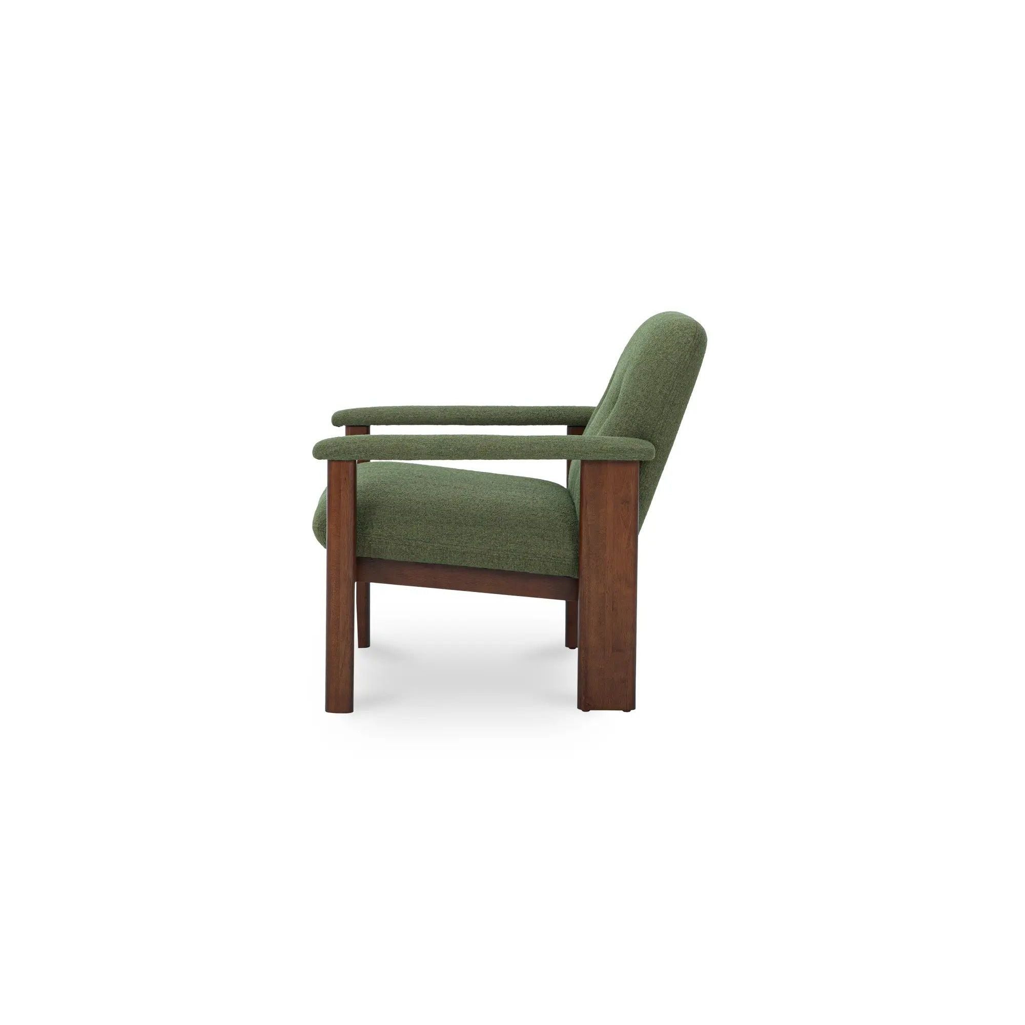 Moe's Home Collection Parker Green Lounge Chair - Image 3