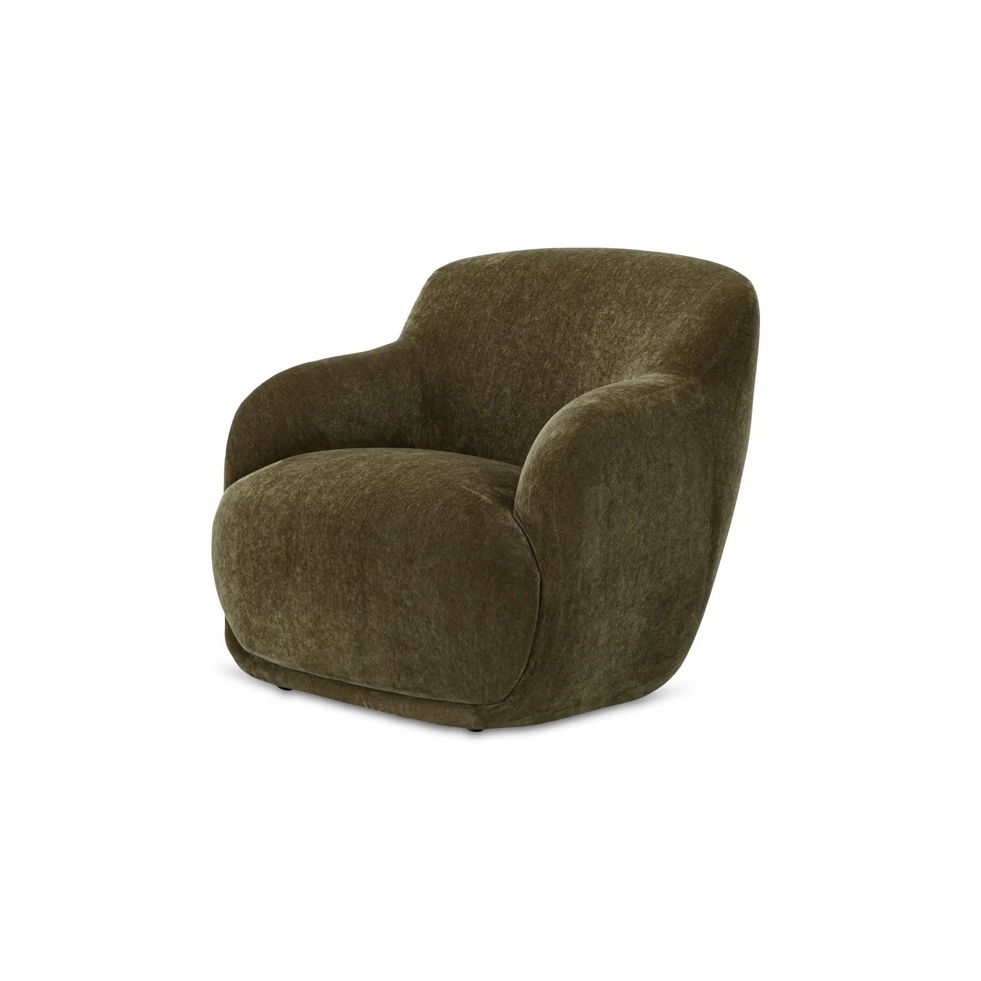 Moe's Home Collection Stevie Cedar Green Lounge Chair Cedar - Image 2