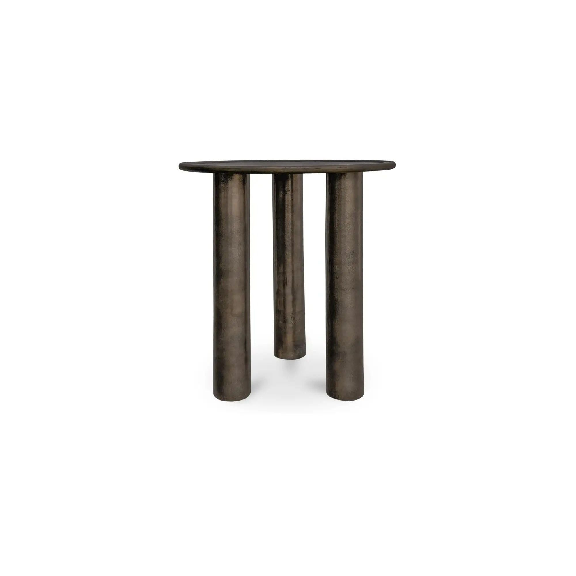 Moe's Home Collection Deacon Deep Bronze Outdoor Side Table - Image 2