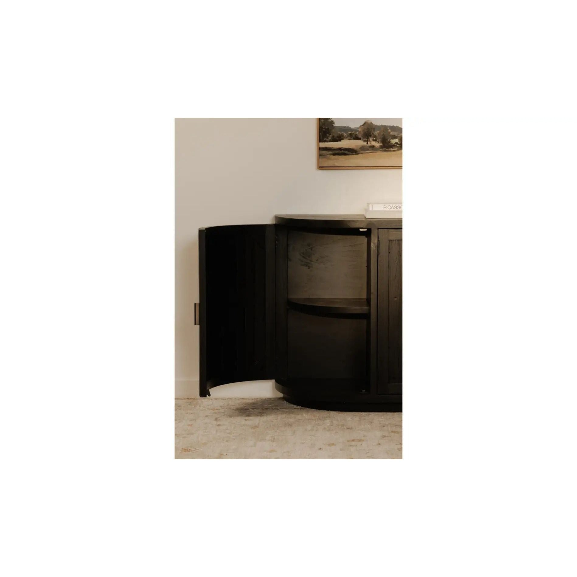 Moe's Home Collection Nicola Black Sideboard - Image 2