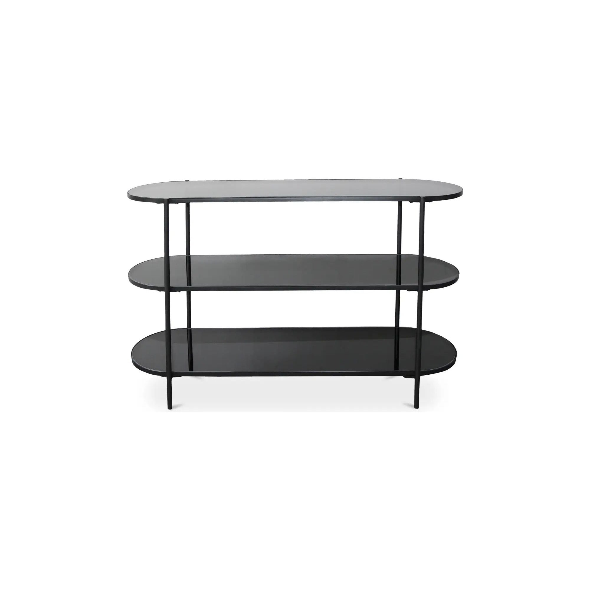 Moe’s Home Collection Lozz Black Console Table - Image 1