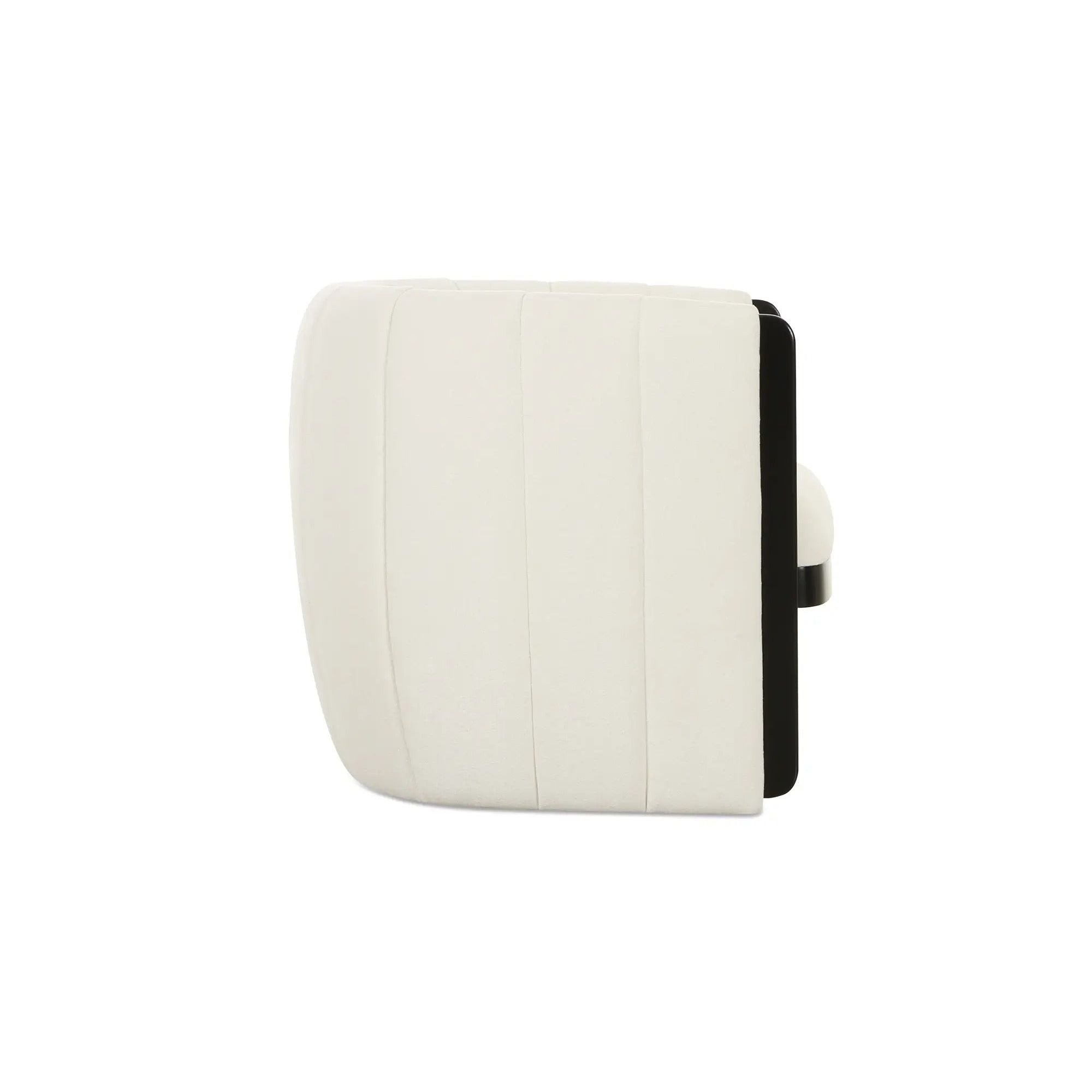 Moe’s Home Collection Francis White Accent Chair - Image 3