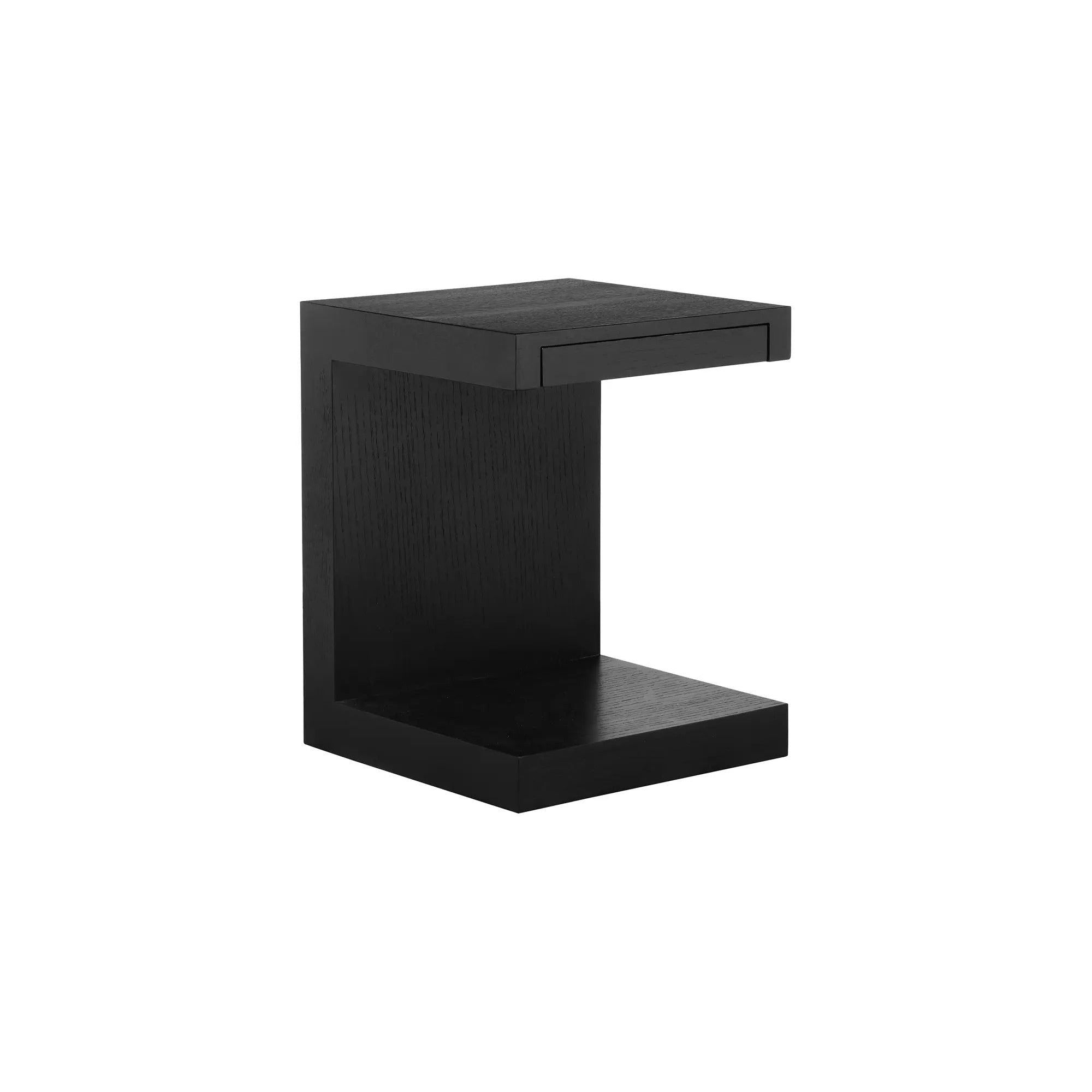 Moe's Home Collection Zio Black Oak Side Accent Table - Image 3
