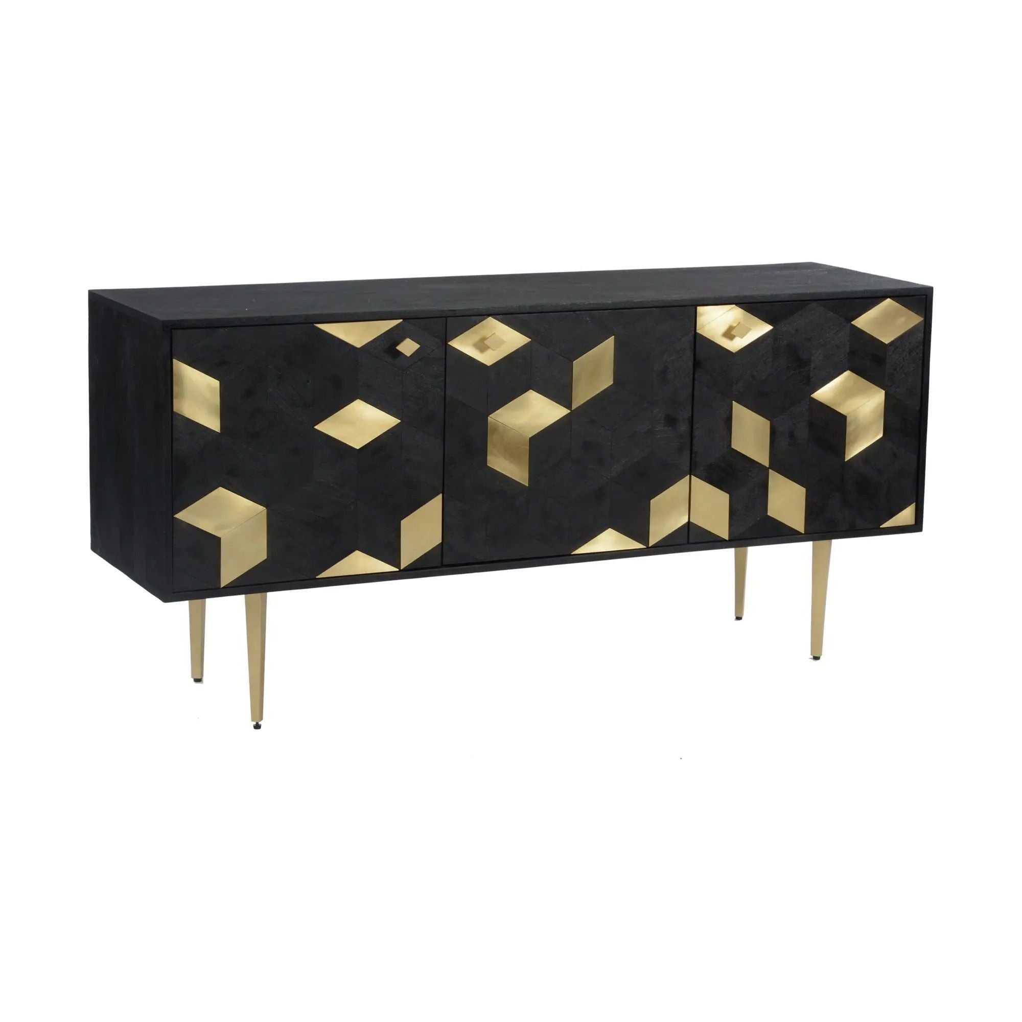 Moe's Home Collection Sapporo Black Sideboard - Image 2