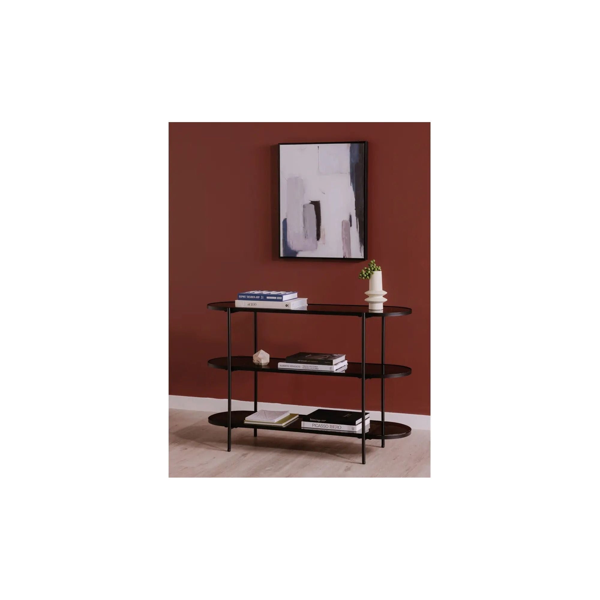 Moe’s Home Collection Lozz Black Console Table - Image 2