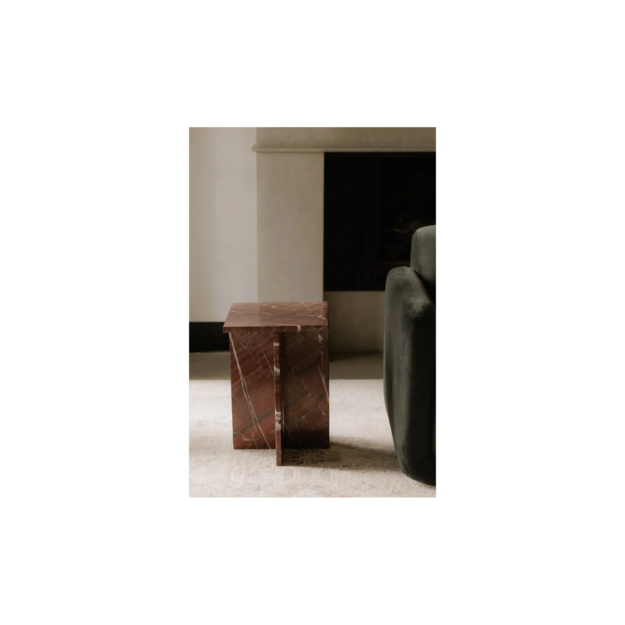 Moe's Home Collection Blair Ross Levanto Marble Accent Table - Image 2