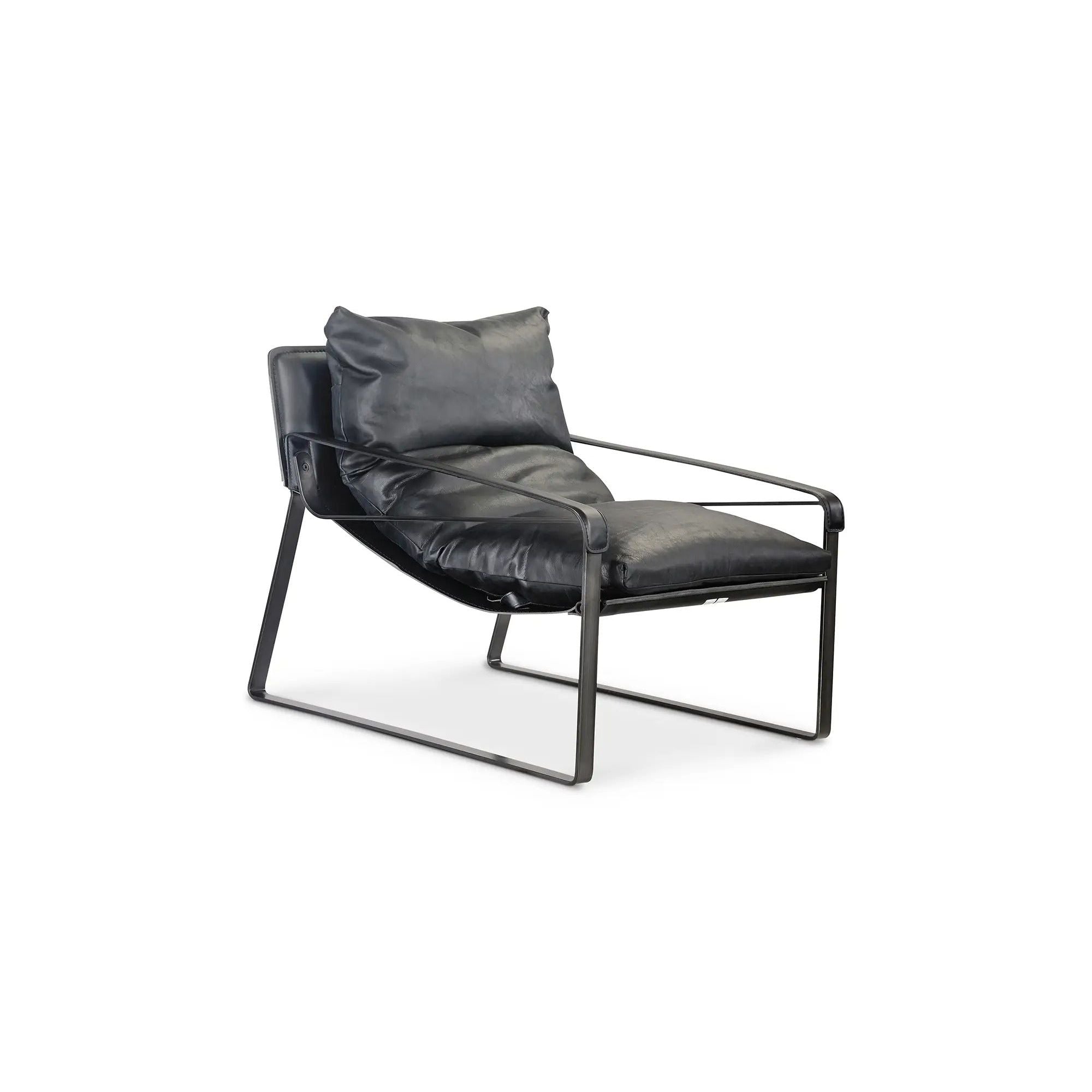 Moe's Home Collection Connor Black Club Chair - Image 3