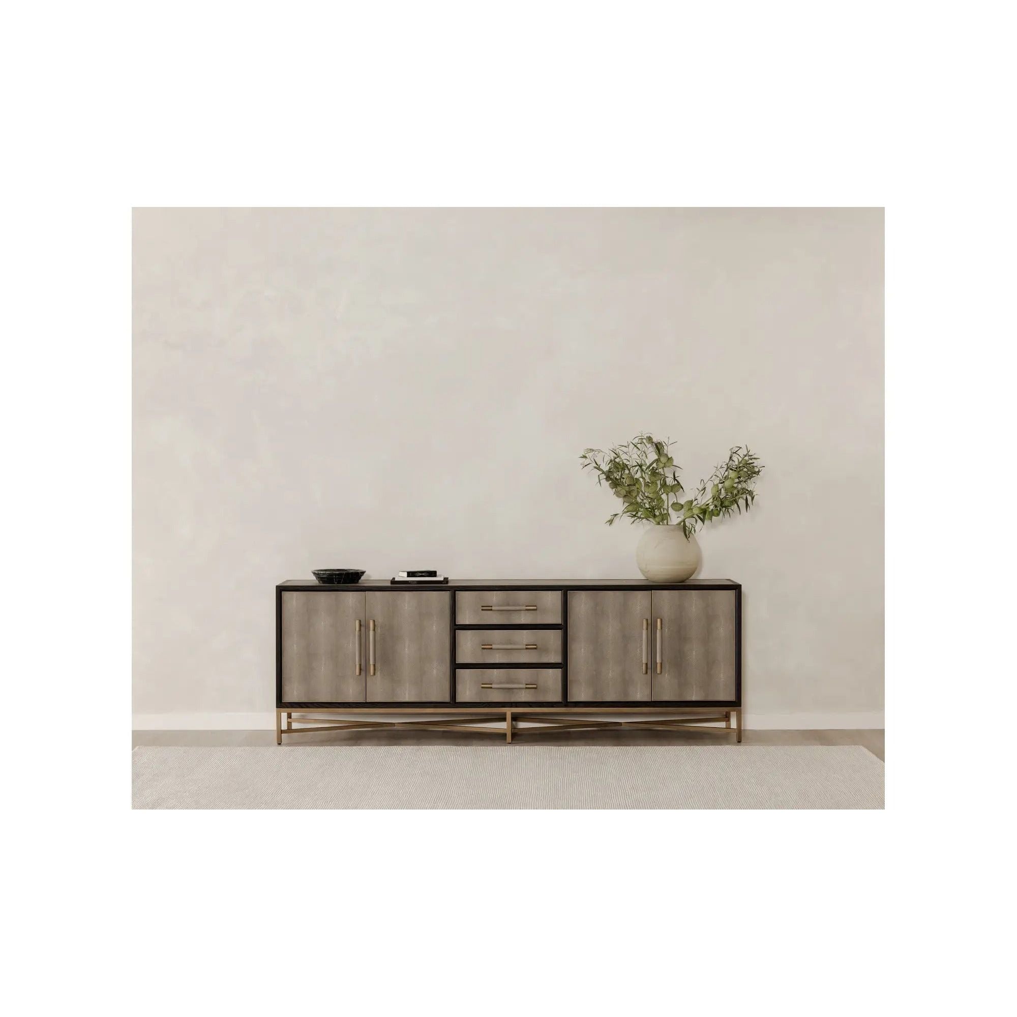 Moe's Home Collection Mako Large Shagreen Sideboard - Image 2