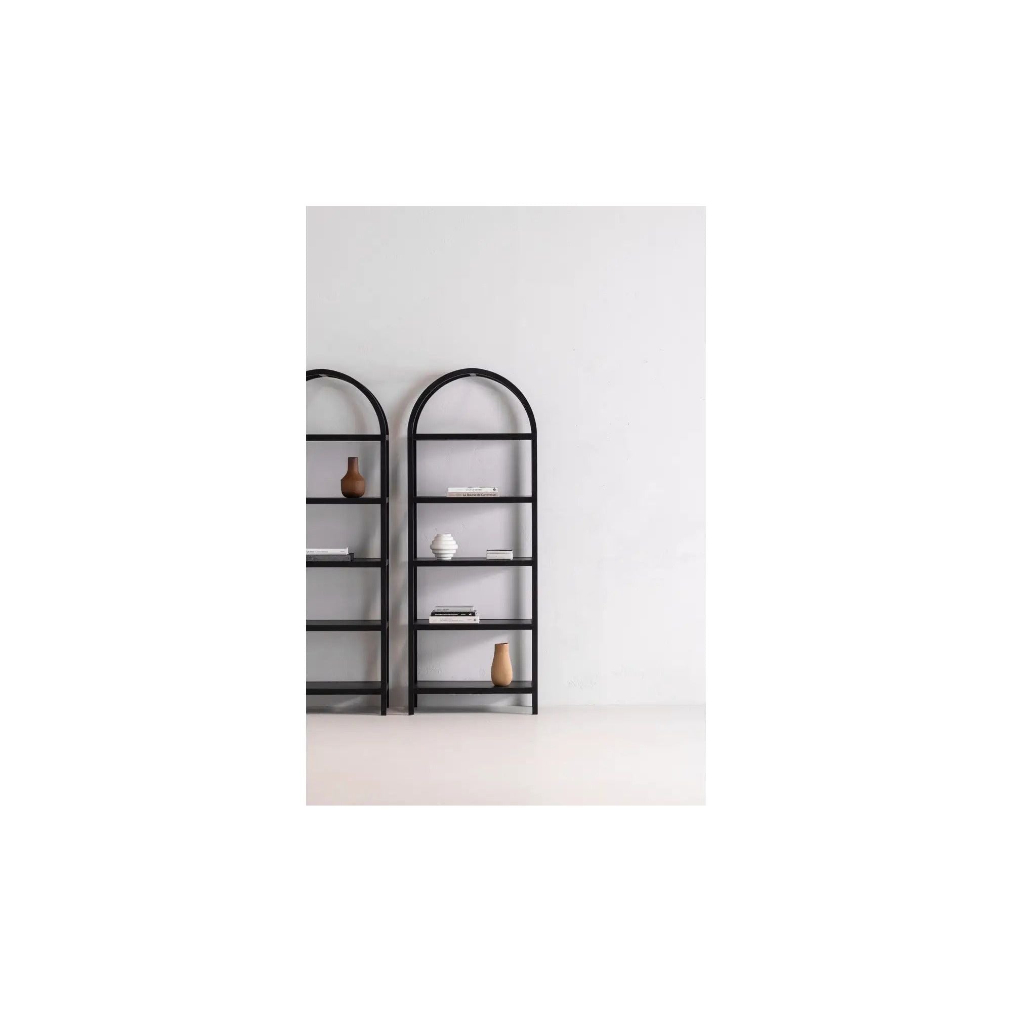 Moe’s Home Collection Eero Black Bookcase - Image 3