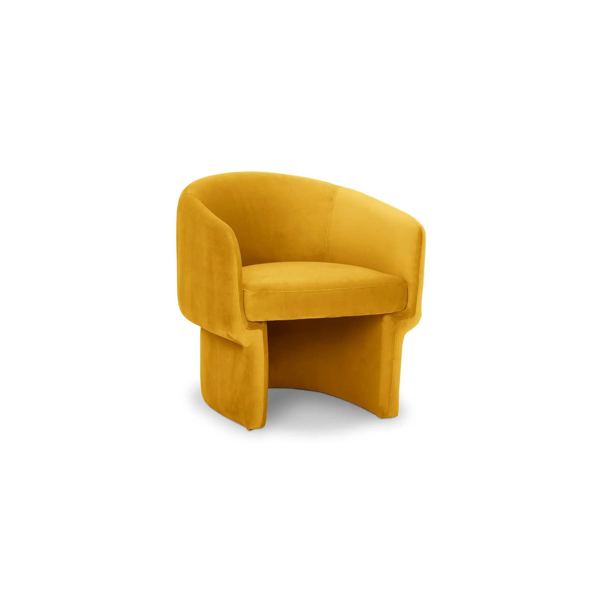 Moe's Home Collection Franco Chair ~ Mustard - Image 2