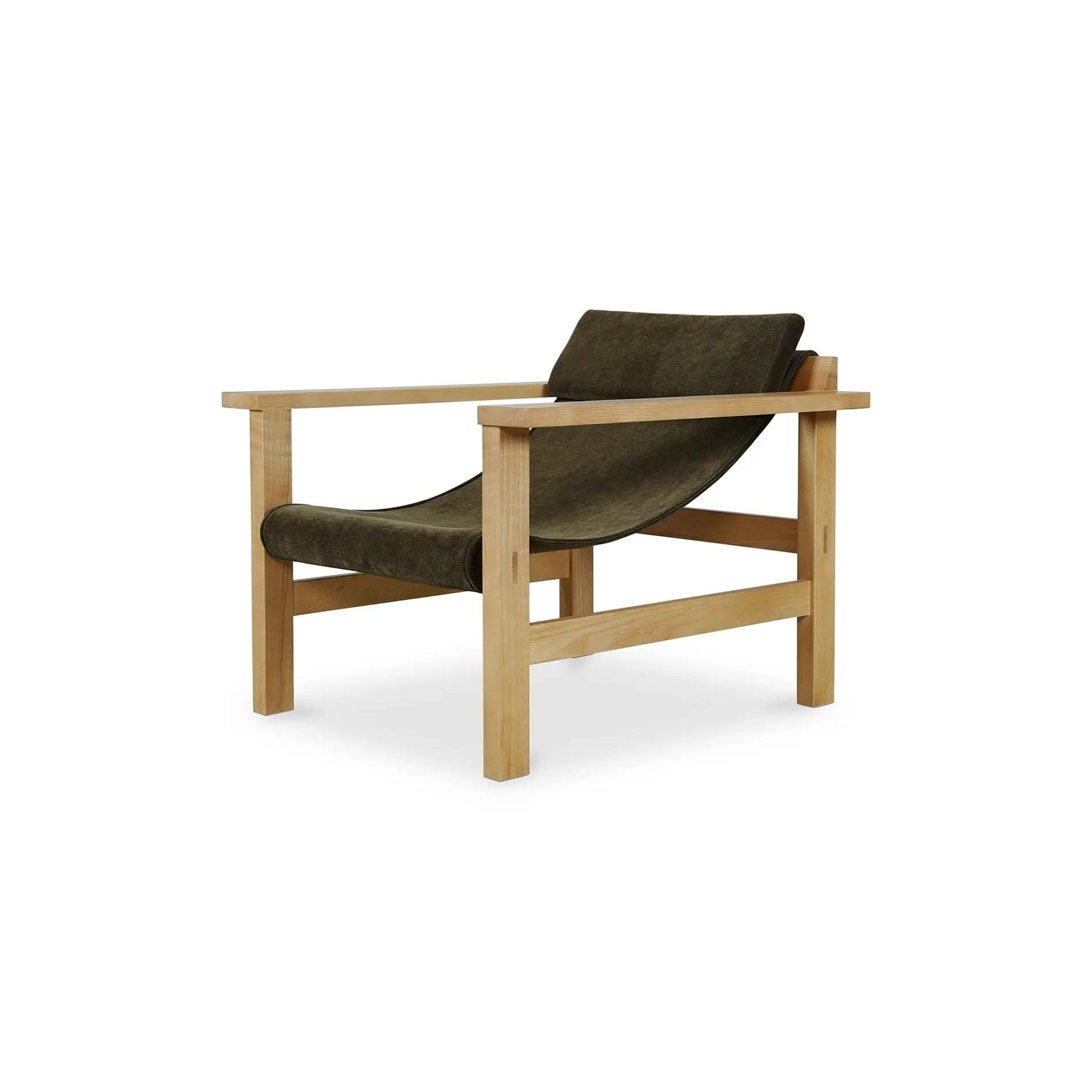 Moe's Home Collection Annex Cedar Green Lounge Chair - Image 3