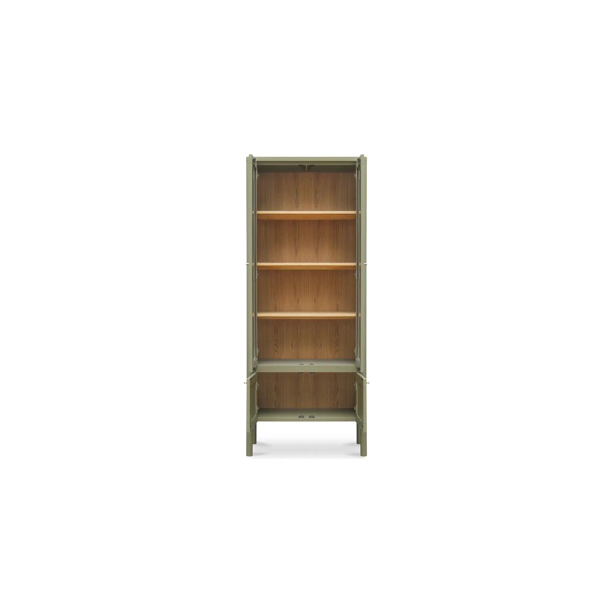 Moe’s Home Collection Hannah Tall Green Cabinet - Image 2