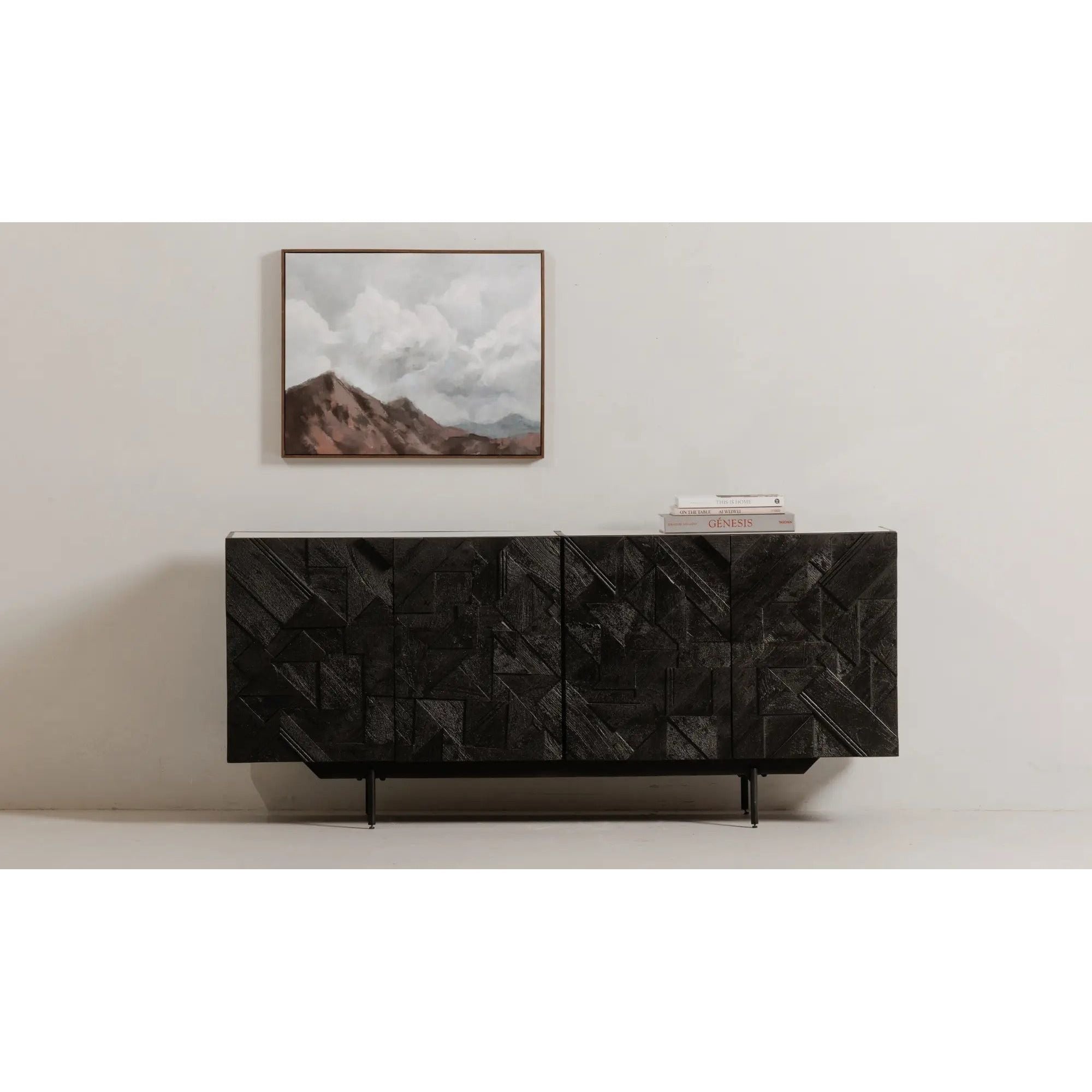Moe's Home Collection Kattan Black Sideboard - Image 2