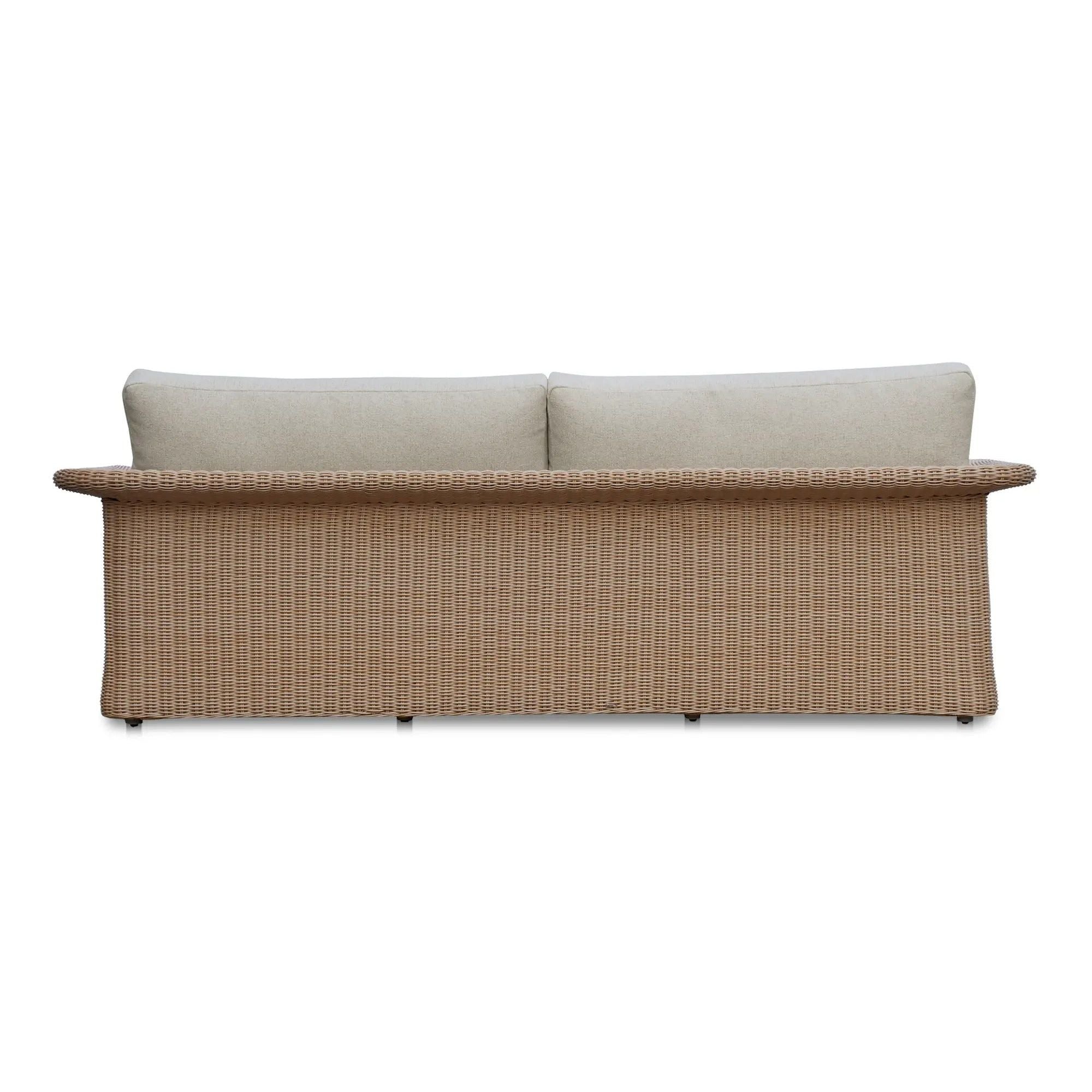 Moe's Home Collection Meredith Beige Outdoor Sofa - Image 3