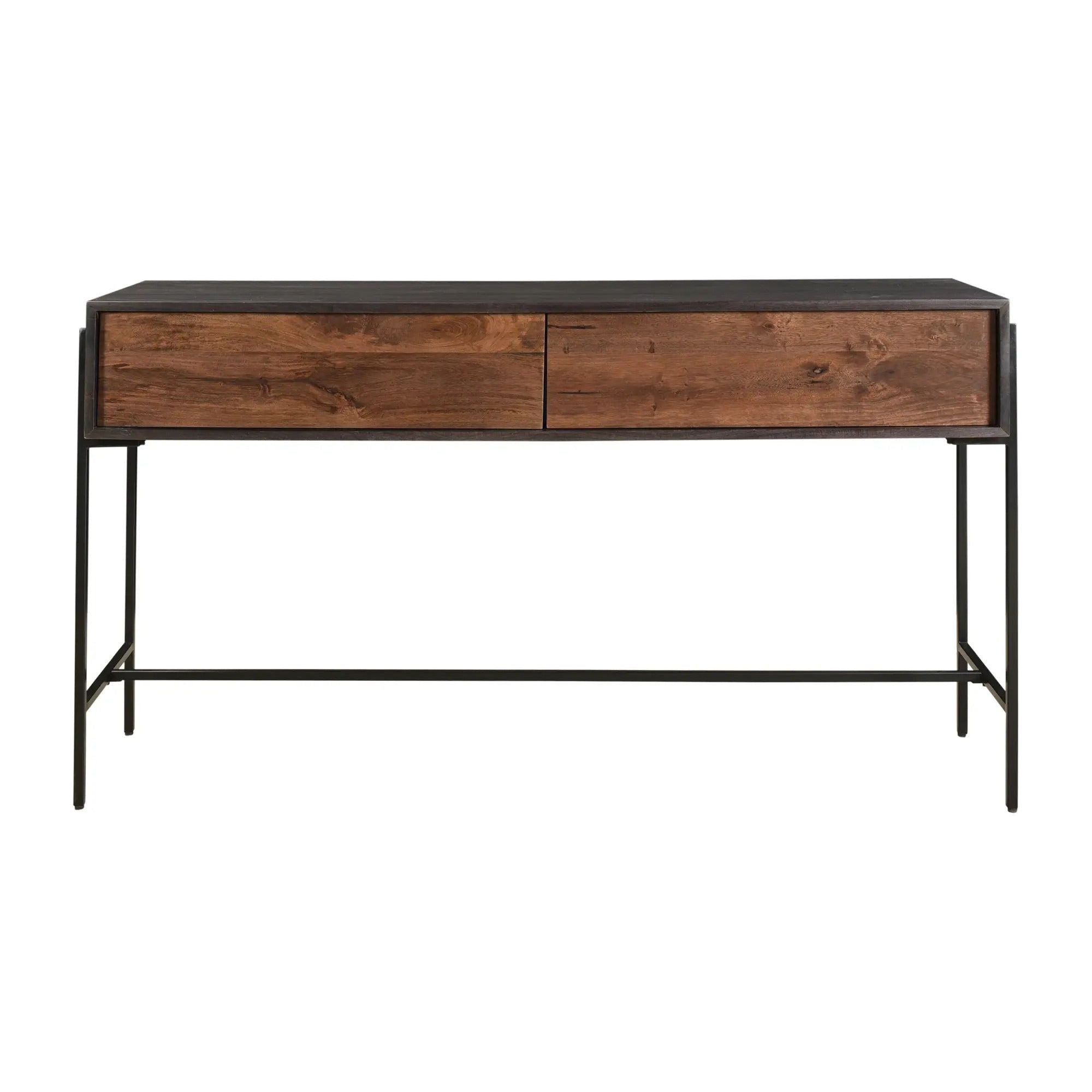 Moe’s Home Collection Tobin Mango Wood Console Table - Image 1