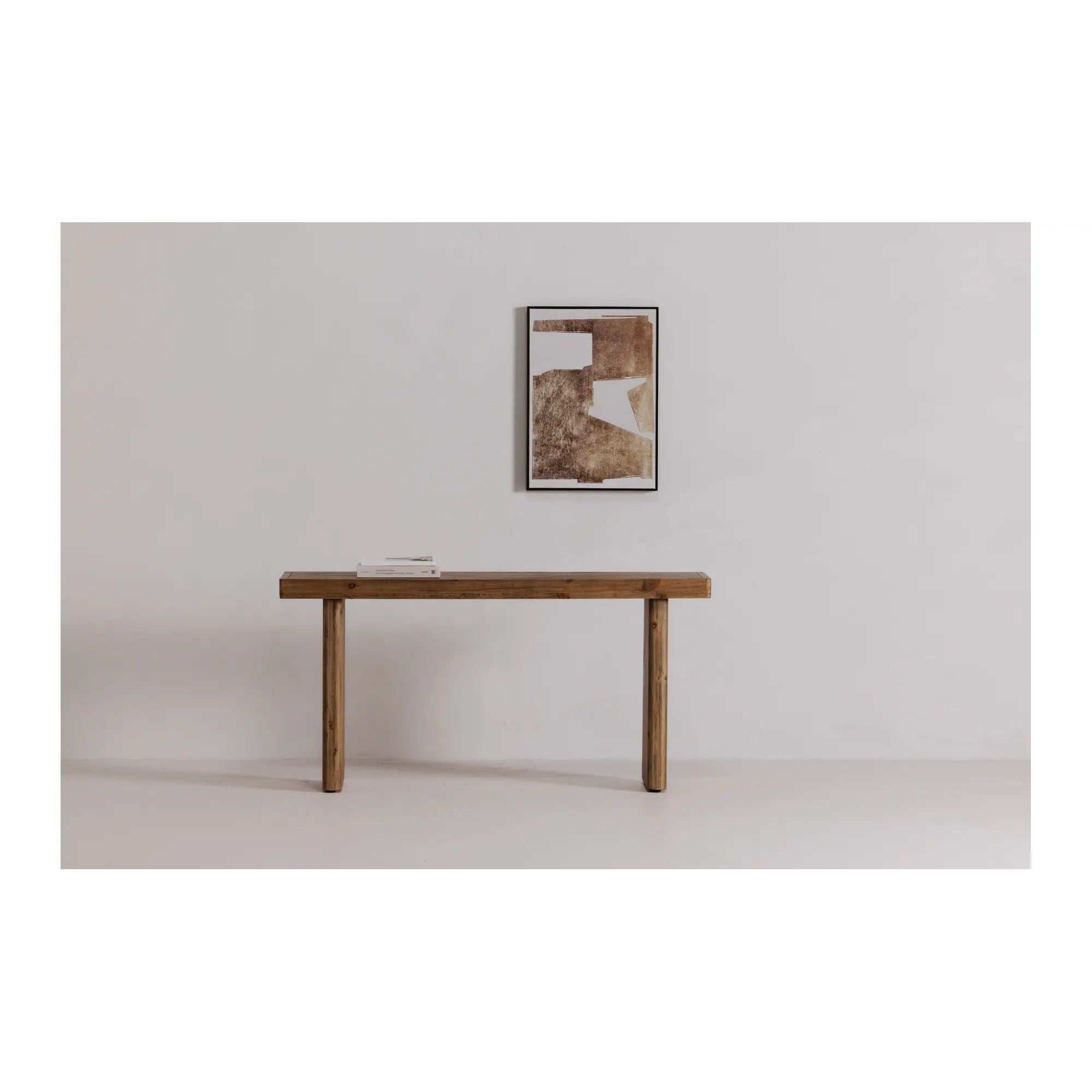 Moe's Home Collection Monterey Rustic Blonde Console Table - Image 2