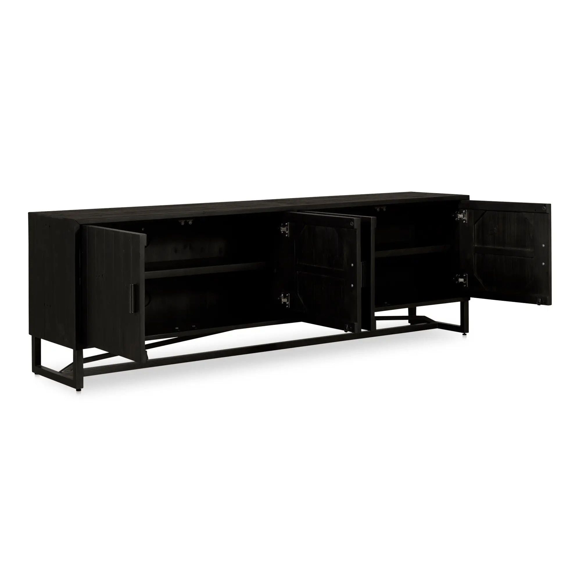Moe's Home Collection Sierra Black Media Unit - Image 3
