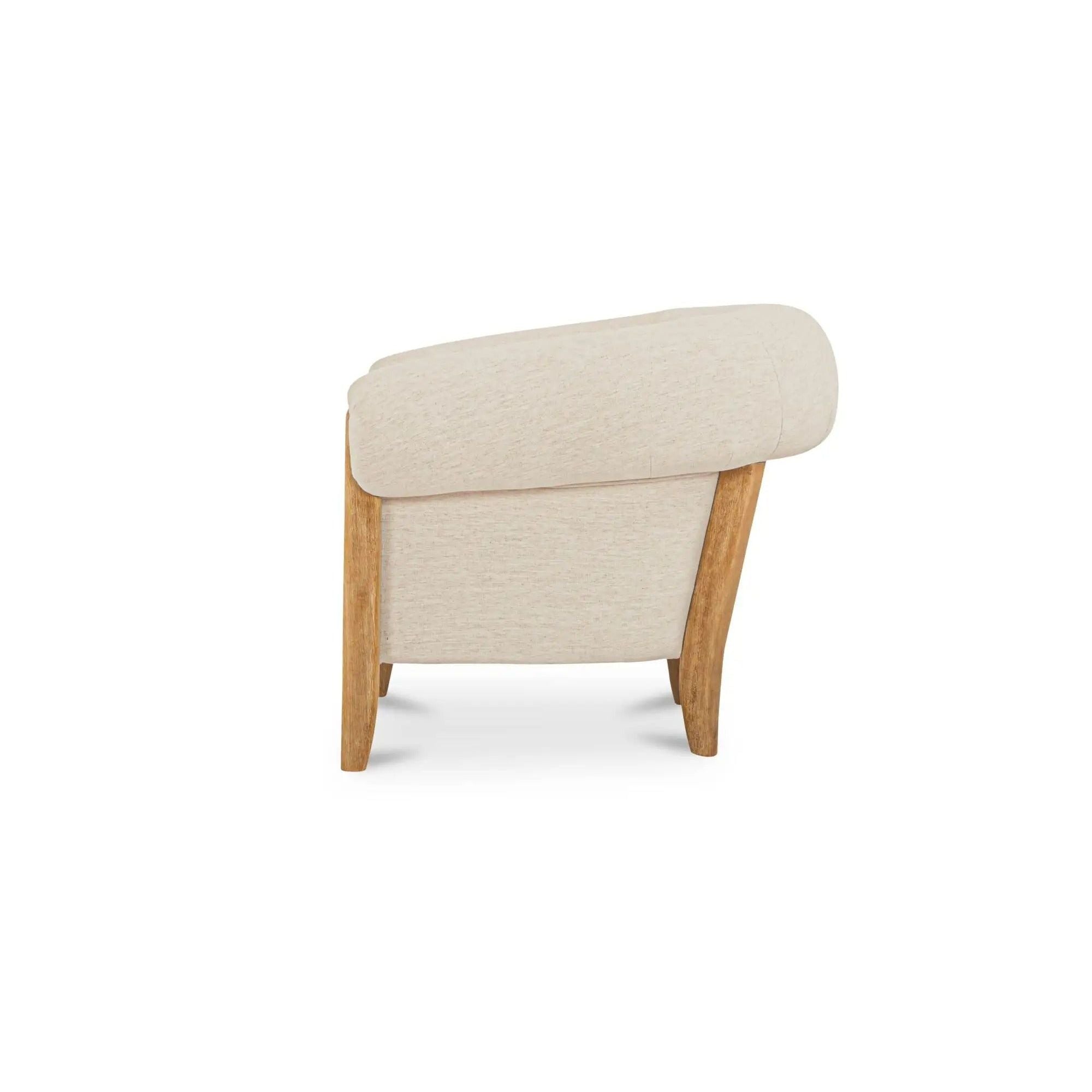 Moe's Home Collection Jones Oat Accent Chair - Image 3