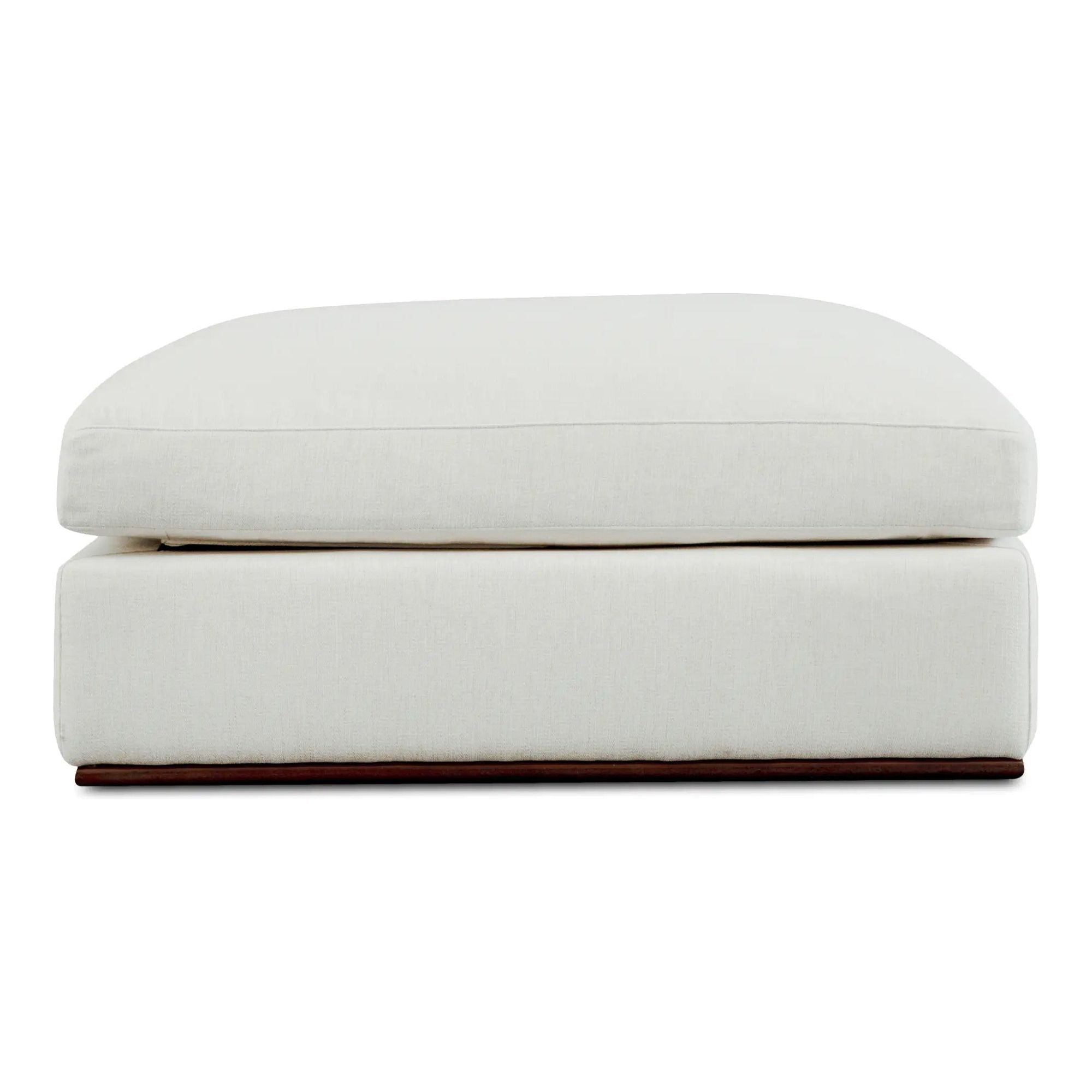 Moe’s Home Rue Off White Ottoman