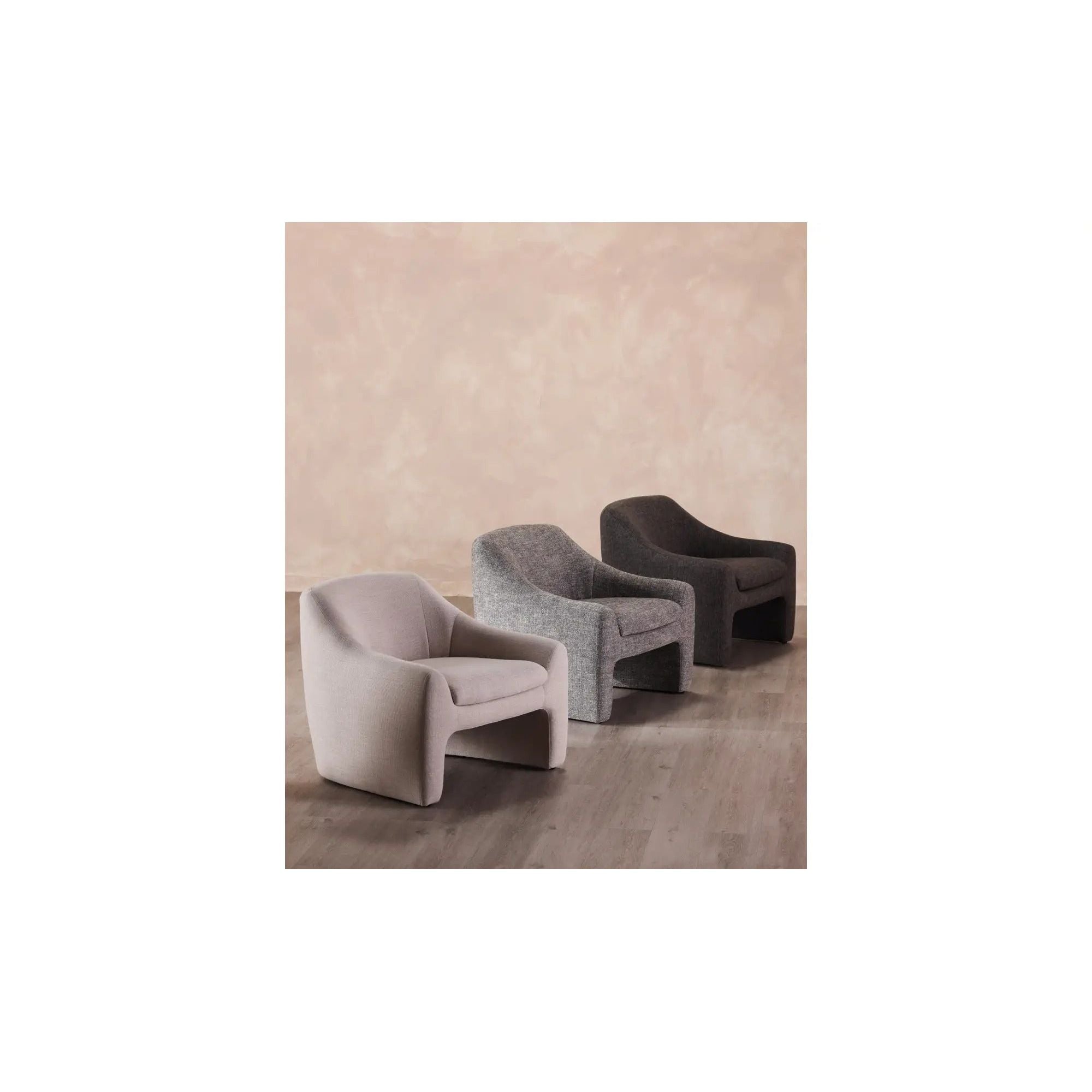 Moe's Home Collection Kenzie Slated Moss Accent Chair - Image 2