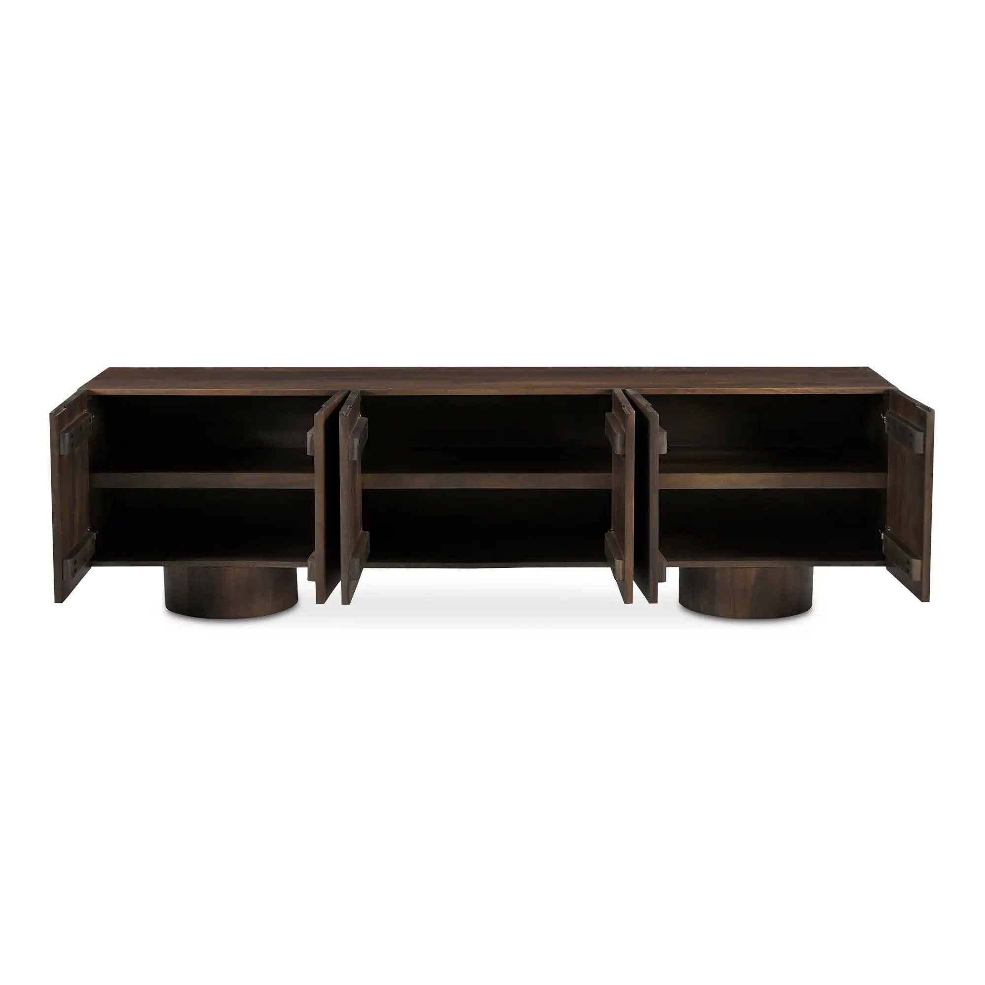 Moe's Home Collection Hadley Warm Brown Media Unit - Image 2